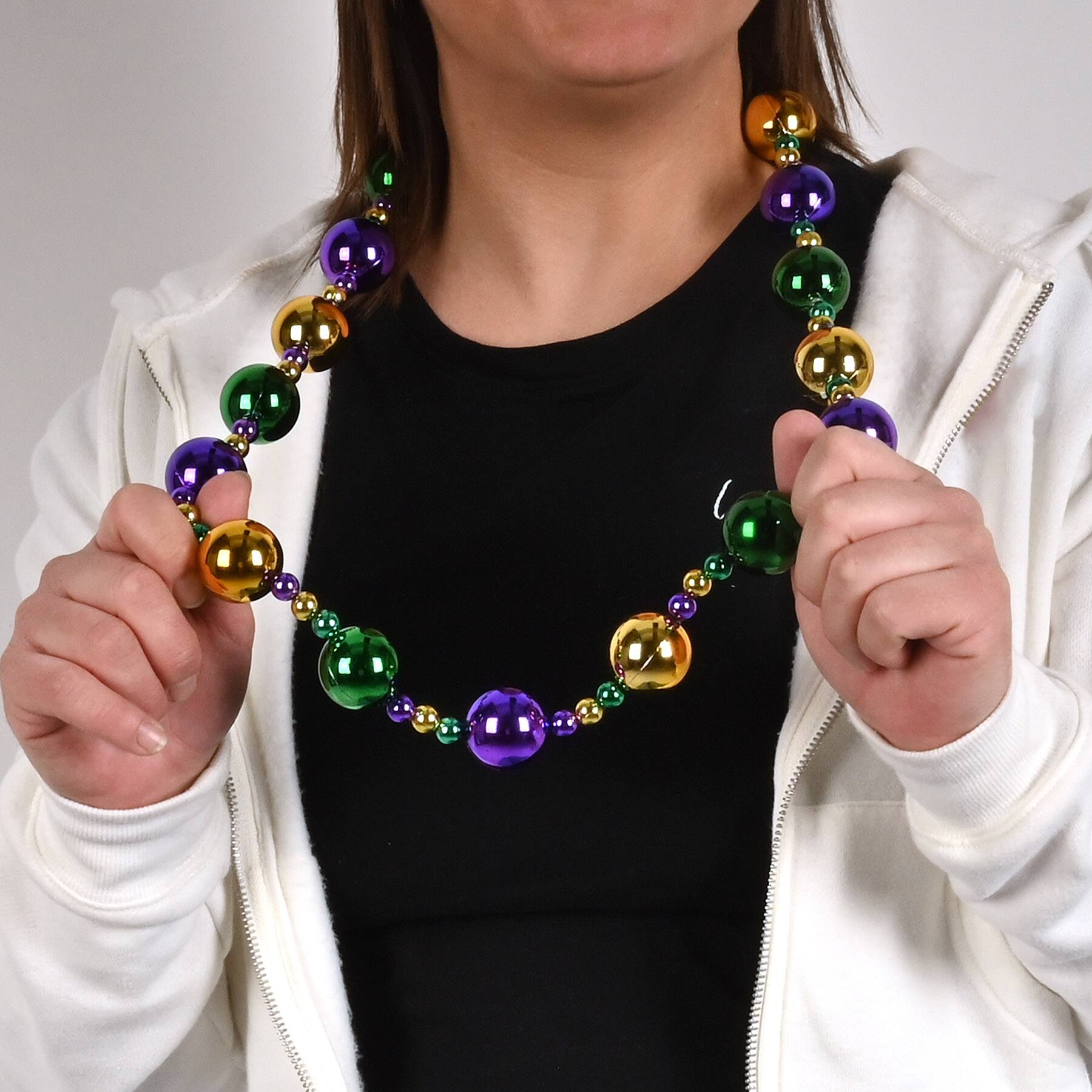 Beistle 38" Jumbo Mardi Gras Beads