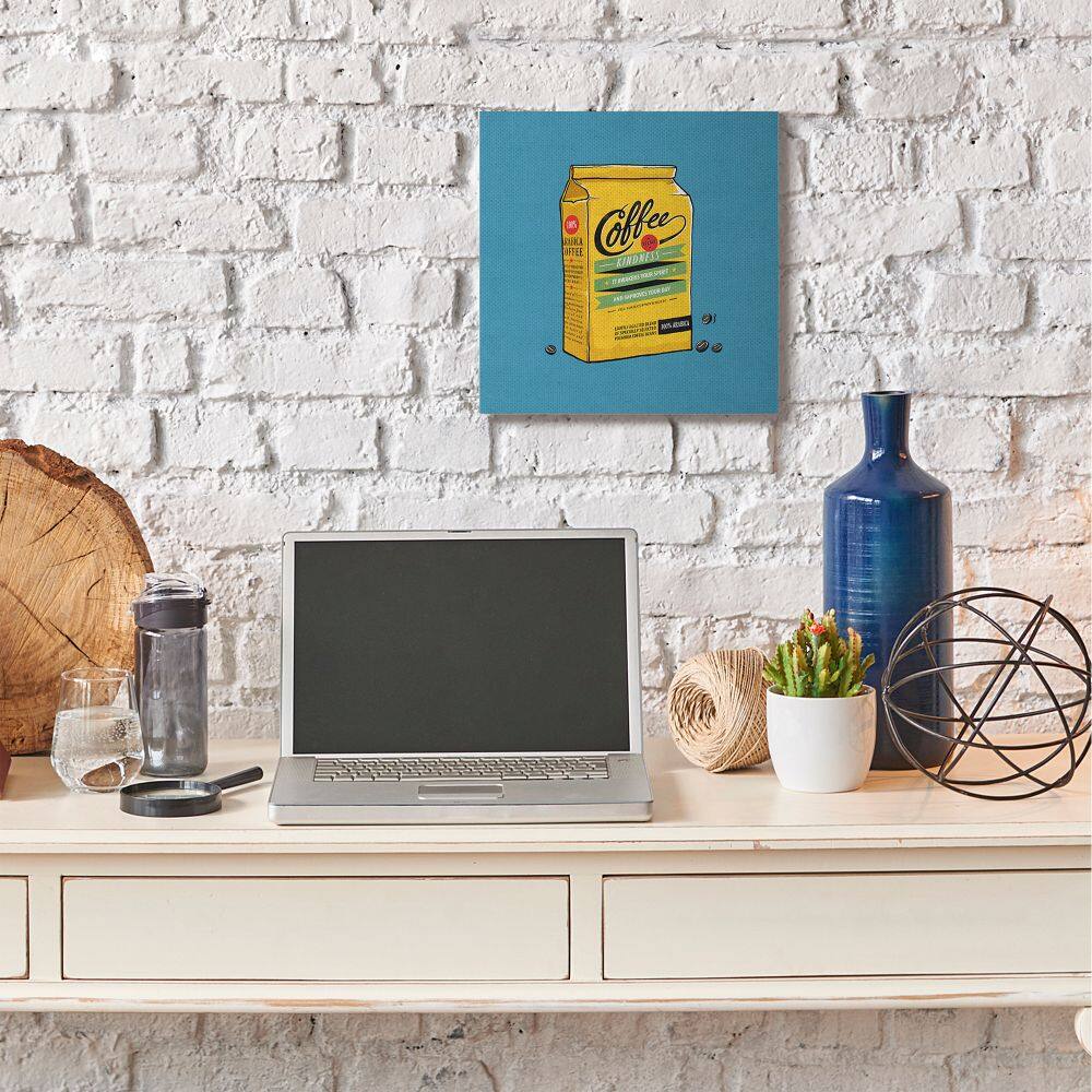 Stupell Industries Coffee Wisdom Canvas Wall Art