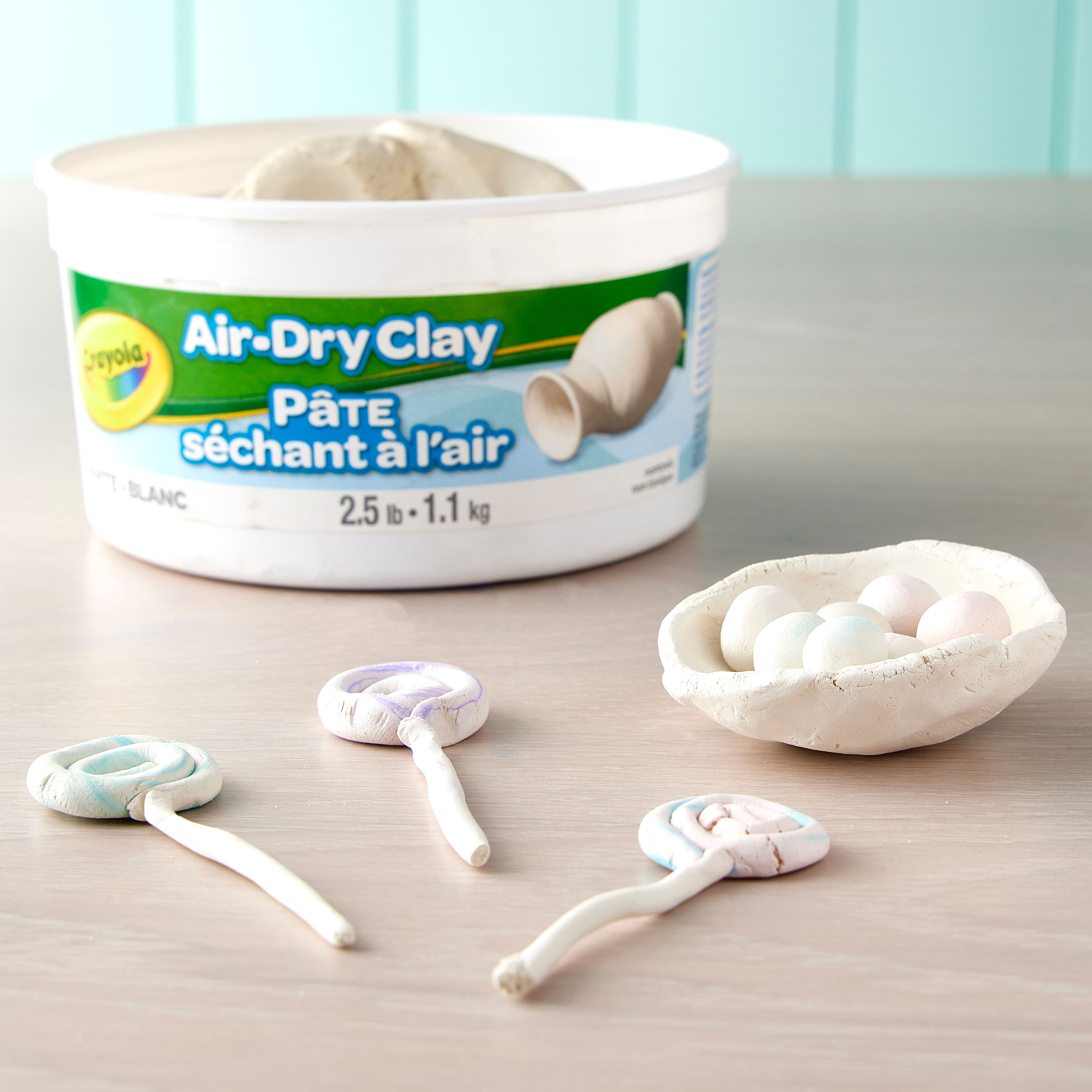 Crayola® Air-Dry White Clay, 2.5lb.