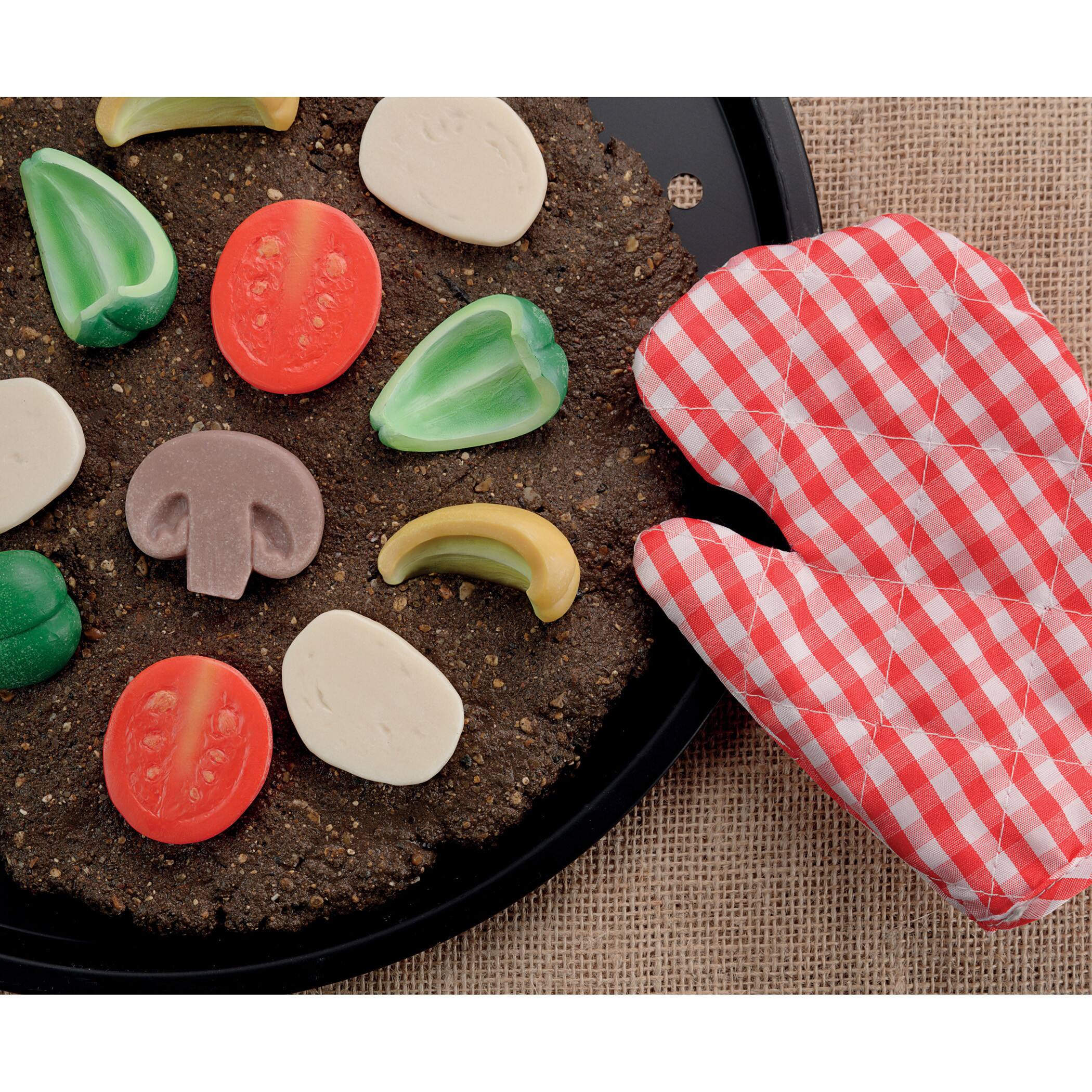 Yellow Door 2" Pizza Toppings Sensory Play Stones Set