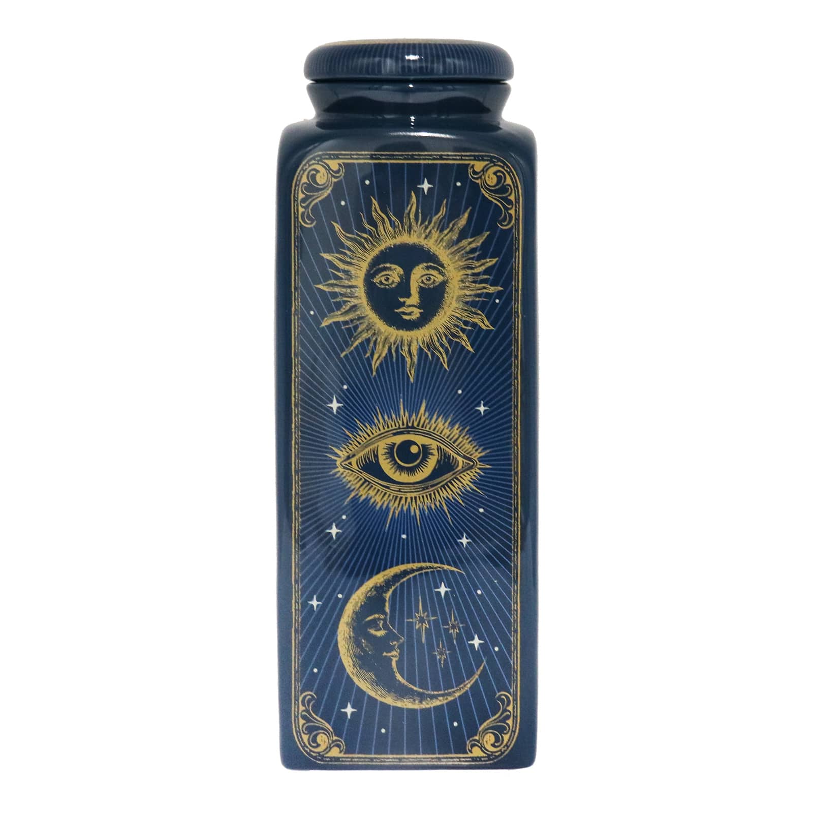 Assorted 12.75" Celestial Ceramic Container, 1pc. by Ashland®