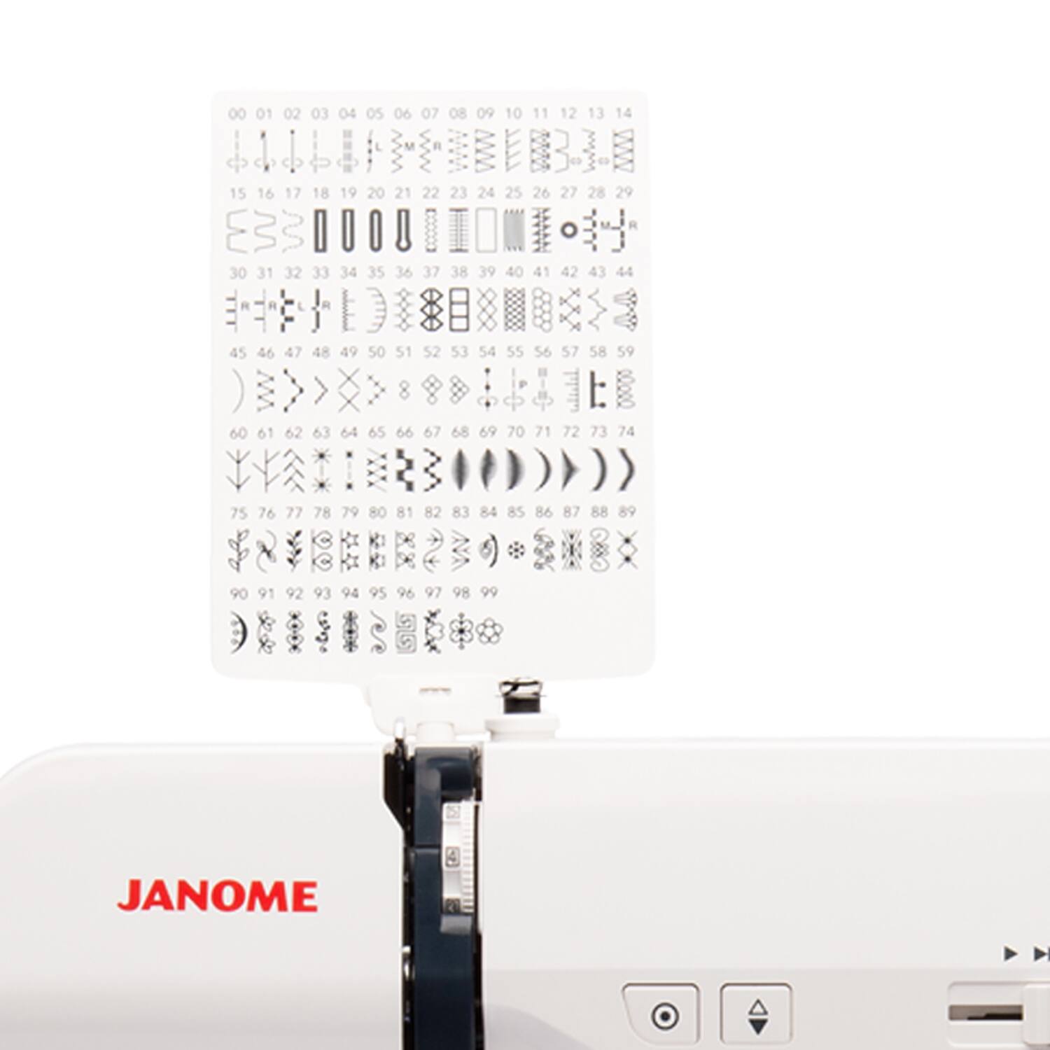 Janome JW8100 Computerized Sewing Machine with 100 Stitches