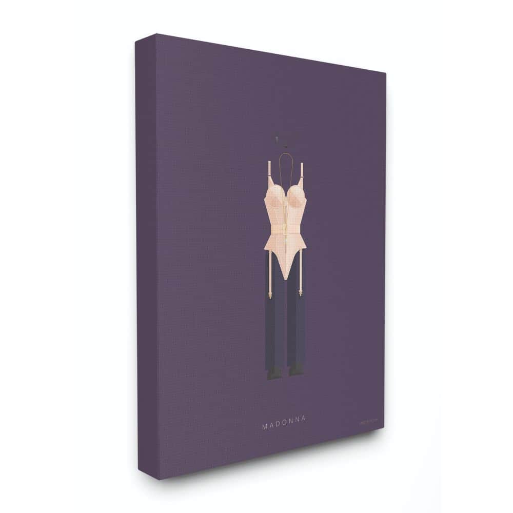 Stupell Industries Madonna Minimalist Illustration Canvas Wall Art
