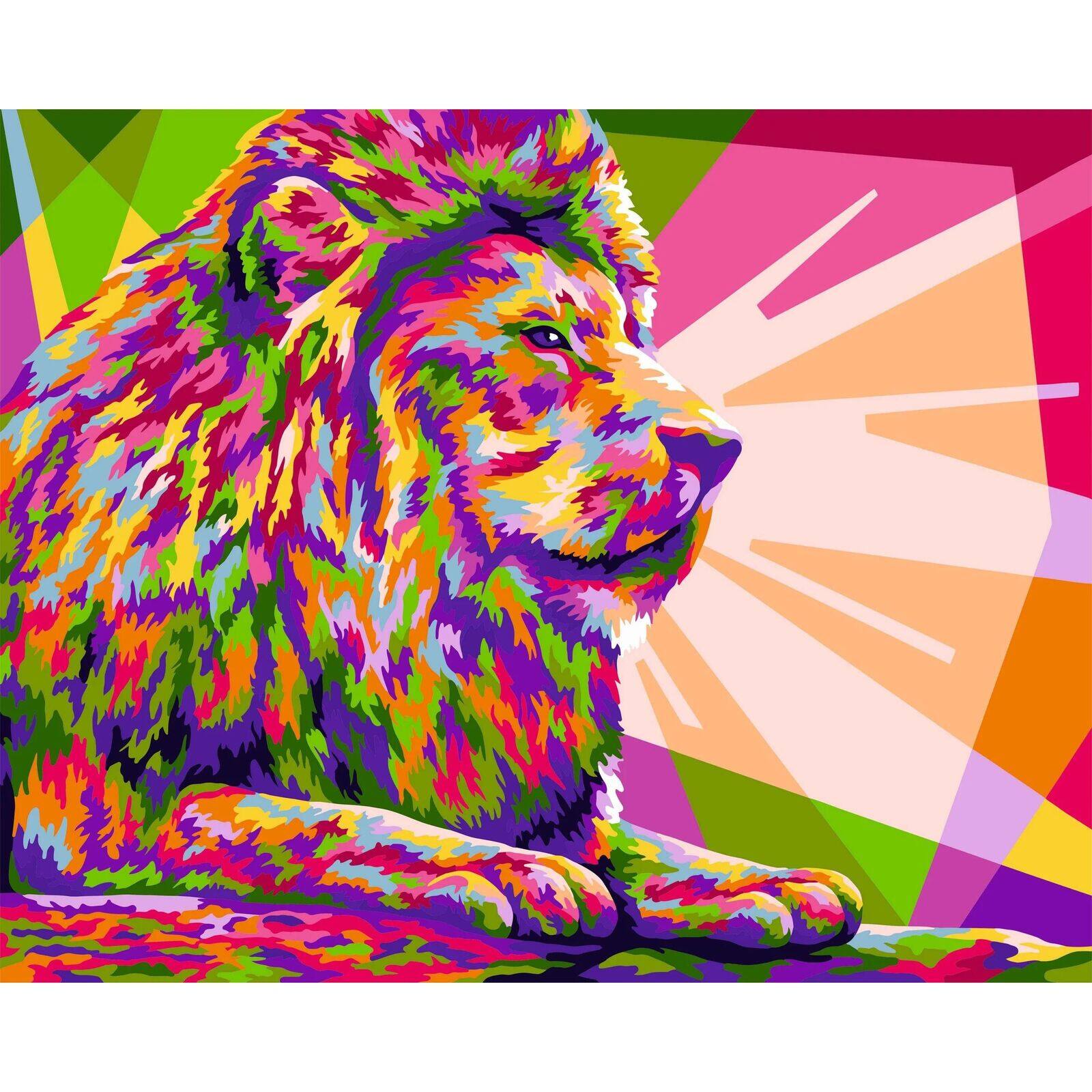 Crafting Spark King of Colors Painting by Numbers Kit