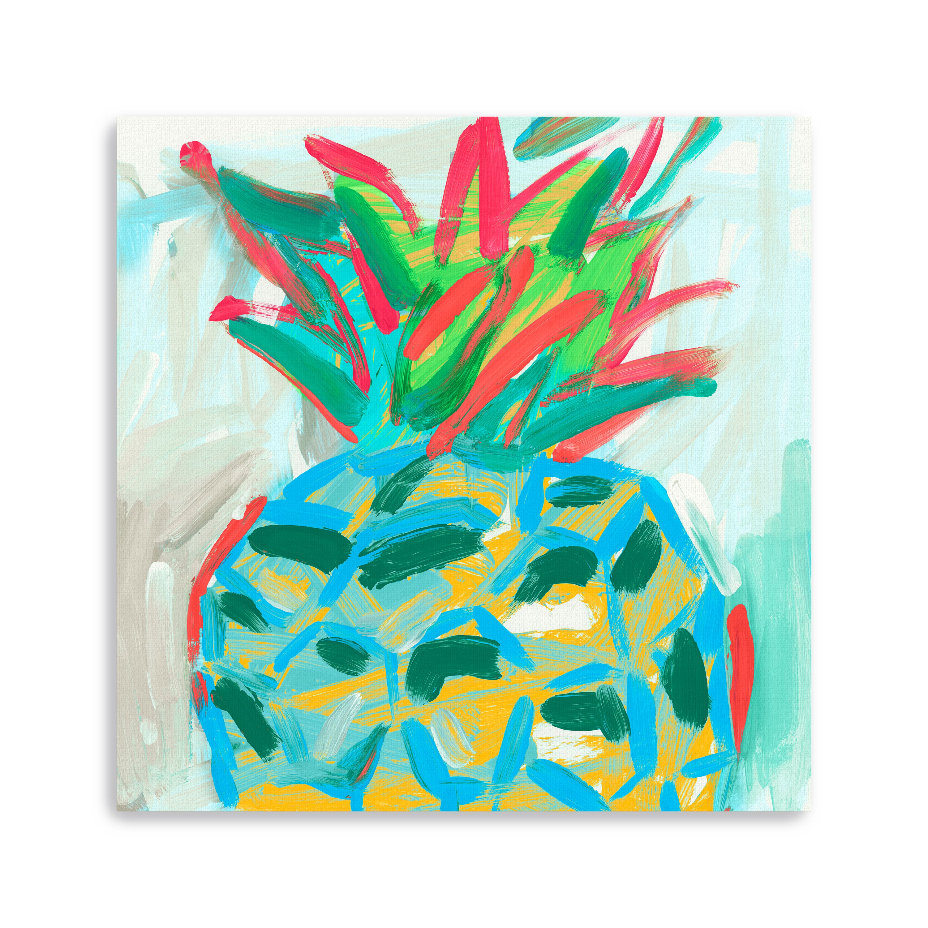 Pineapple Canvas Giclee
