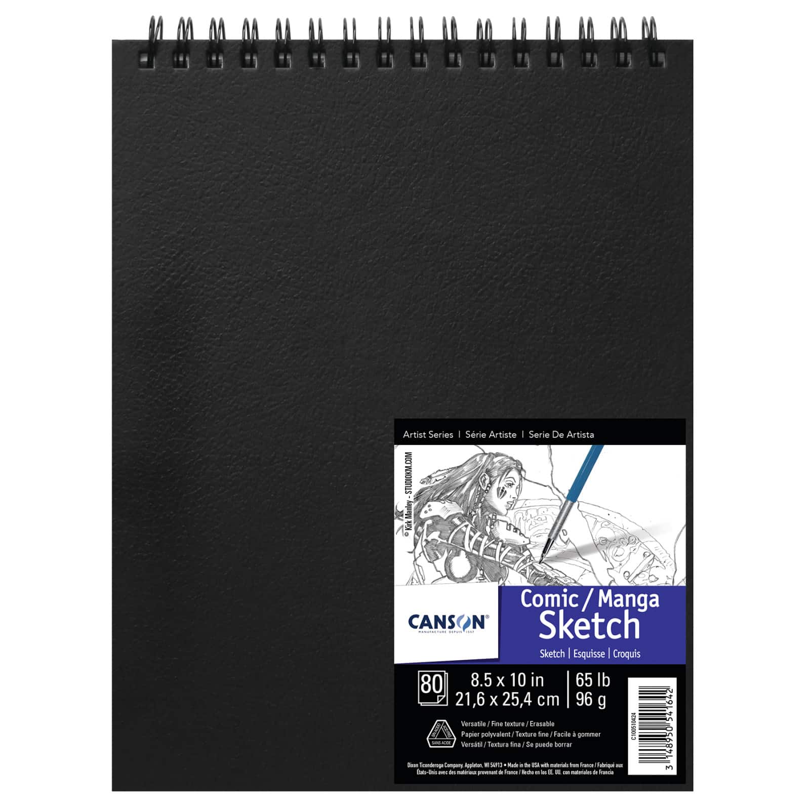 Canson® Fanboy™ Comic-Manga Sketchbook, 8.5" x 11"