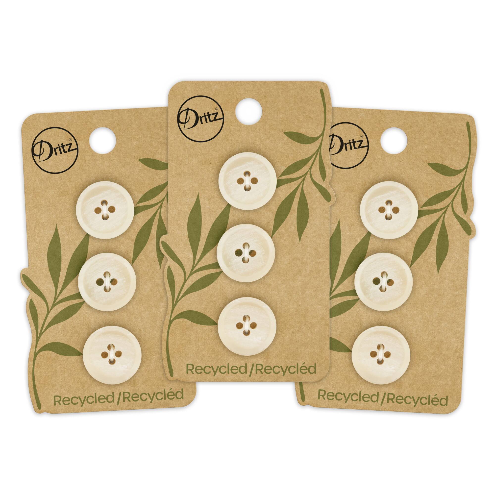 Dritz® 18mm Recycled Paper Round Button