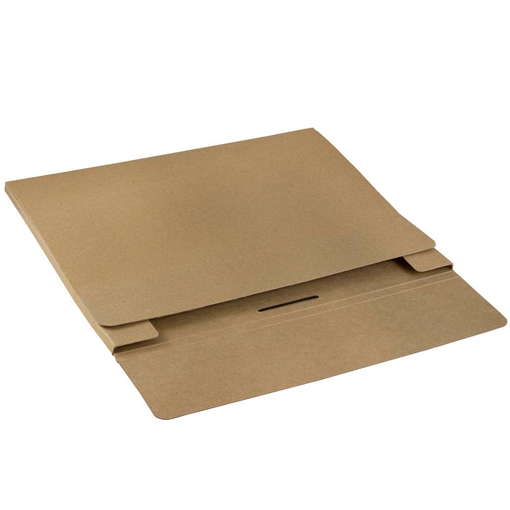 JAM Paper Brown 11" x 15" Elastic Closure Kraft Portfolio