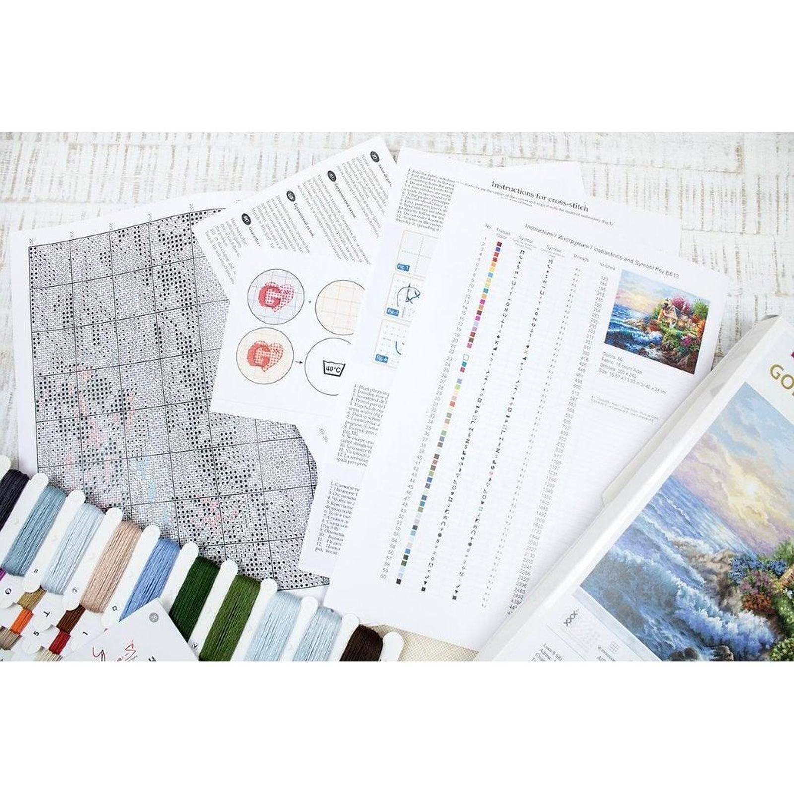 Luca-s Guardian Of The Sea Counted Cross Stitch Kit