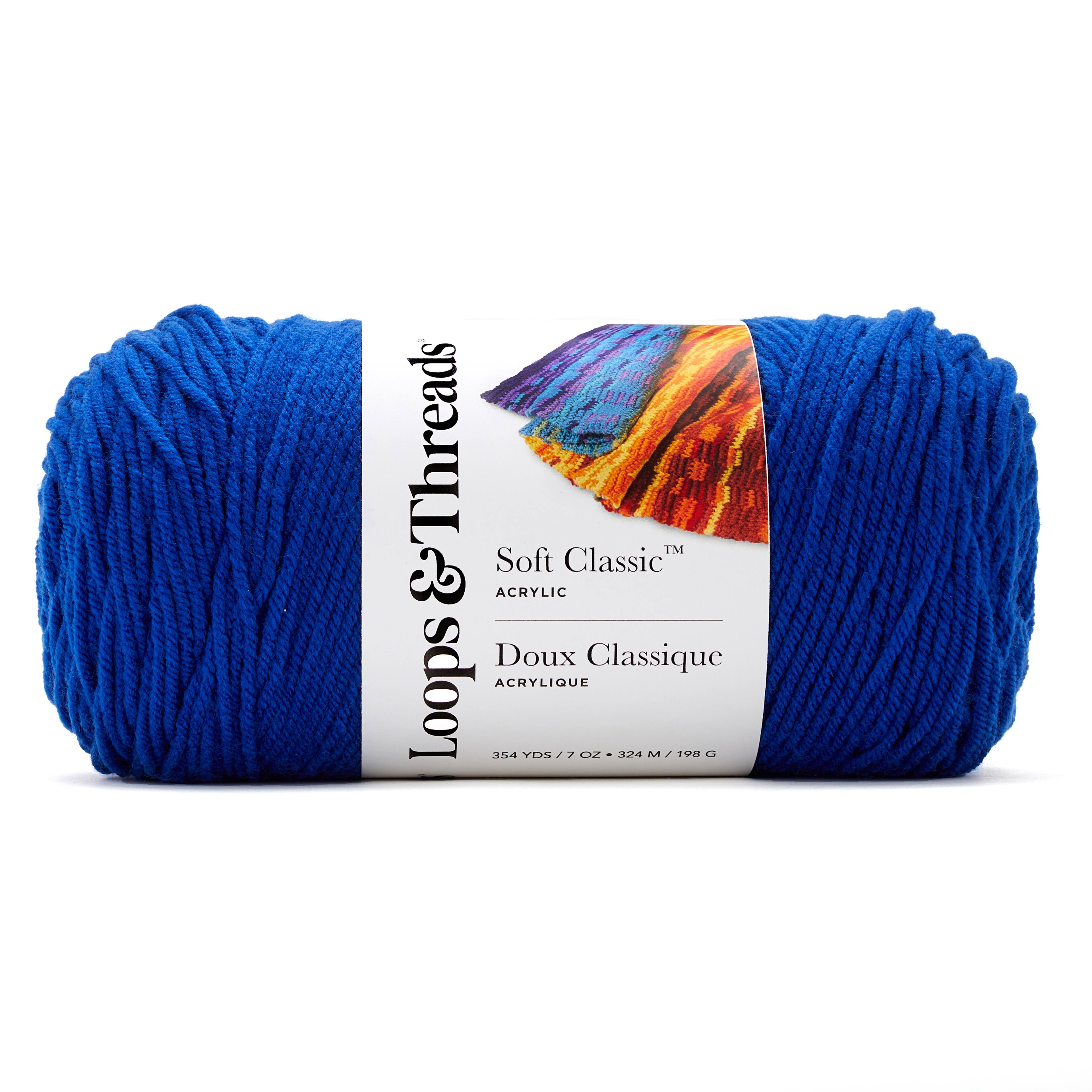 12 Pack: Soft Classic™ Solid Yarn by Loops & Threads®