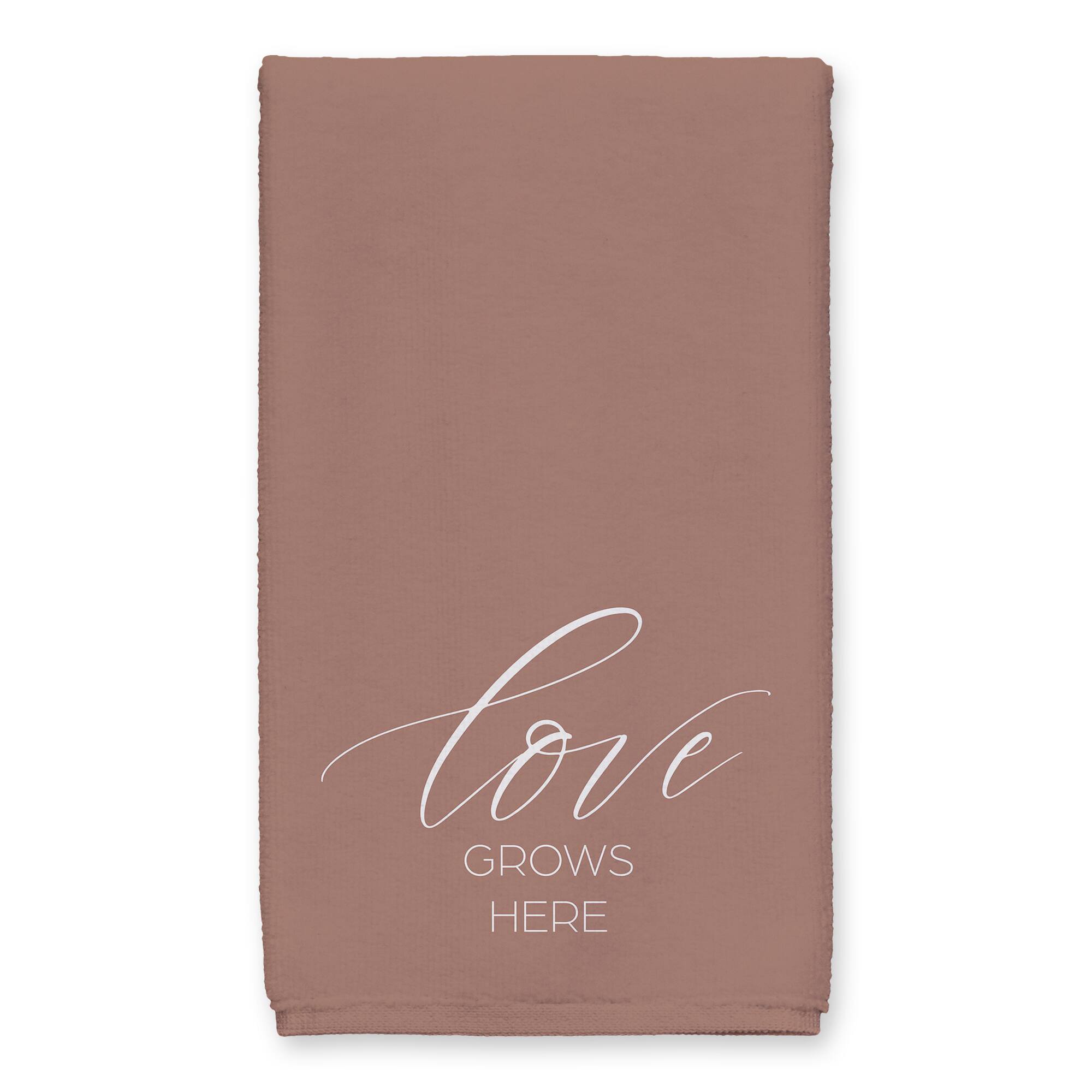 Love Grows Here Tea Towel Set