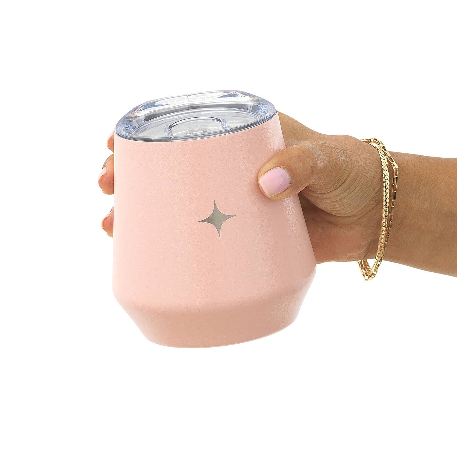 JoyJolt® 12oz. Vacuum Insulated Stemless Wine Tumbler with Lid