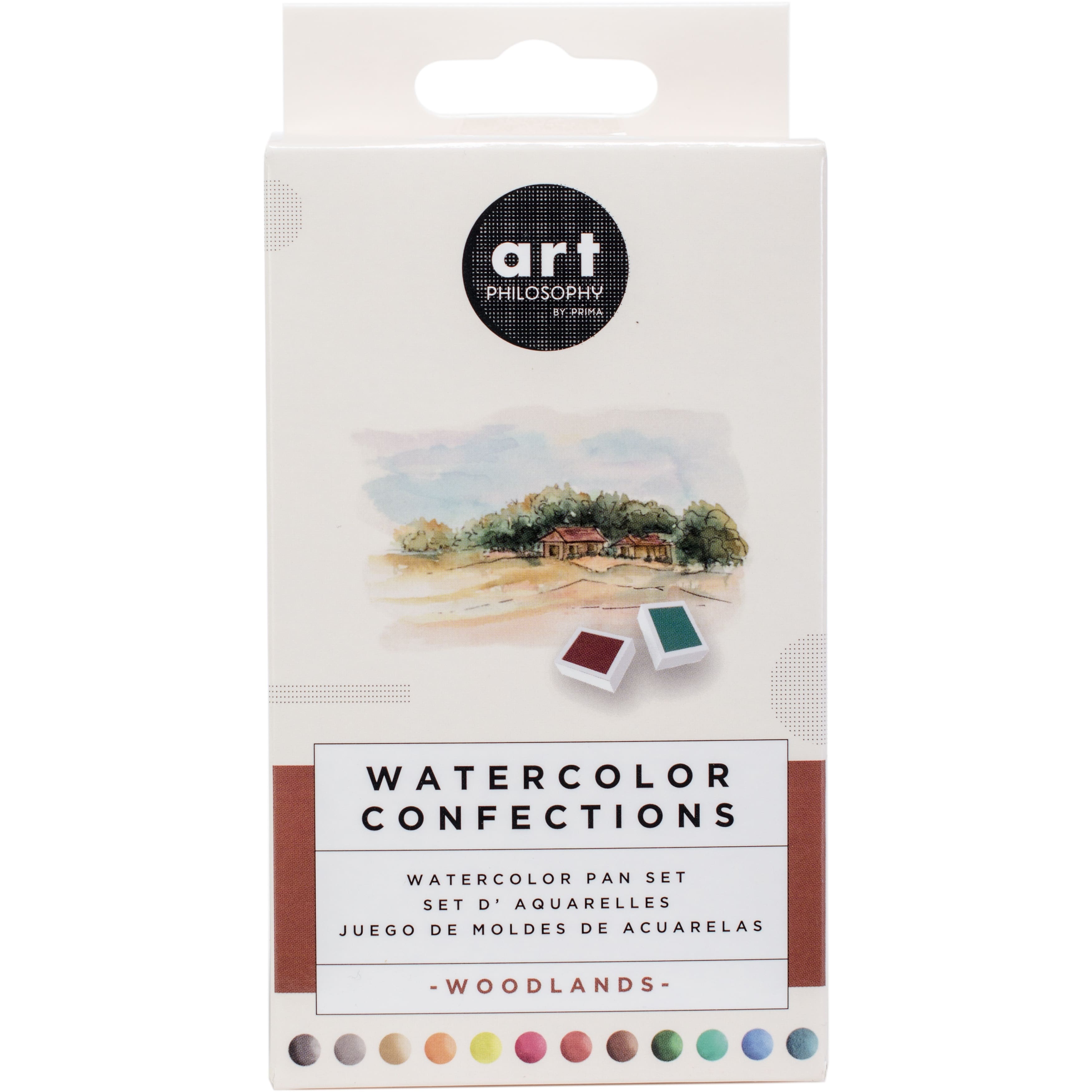 Prima® Watercolor Confections Woodlands Watercolor Pans