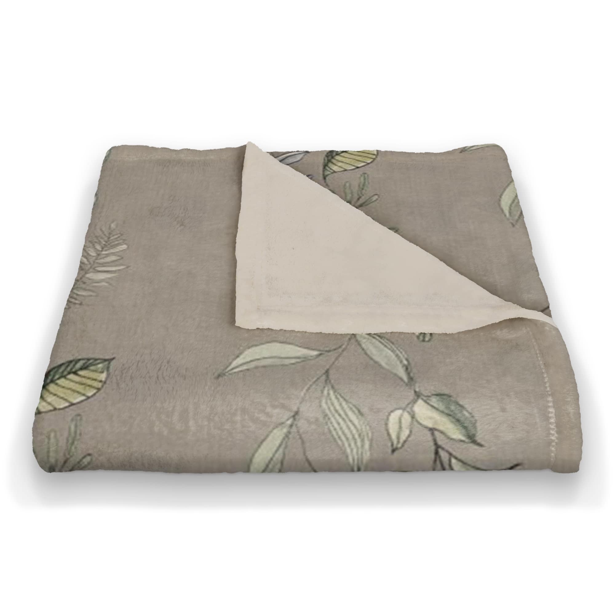 Vines Coral Fleece Blanket