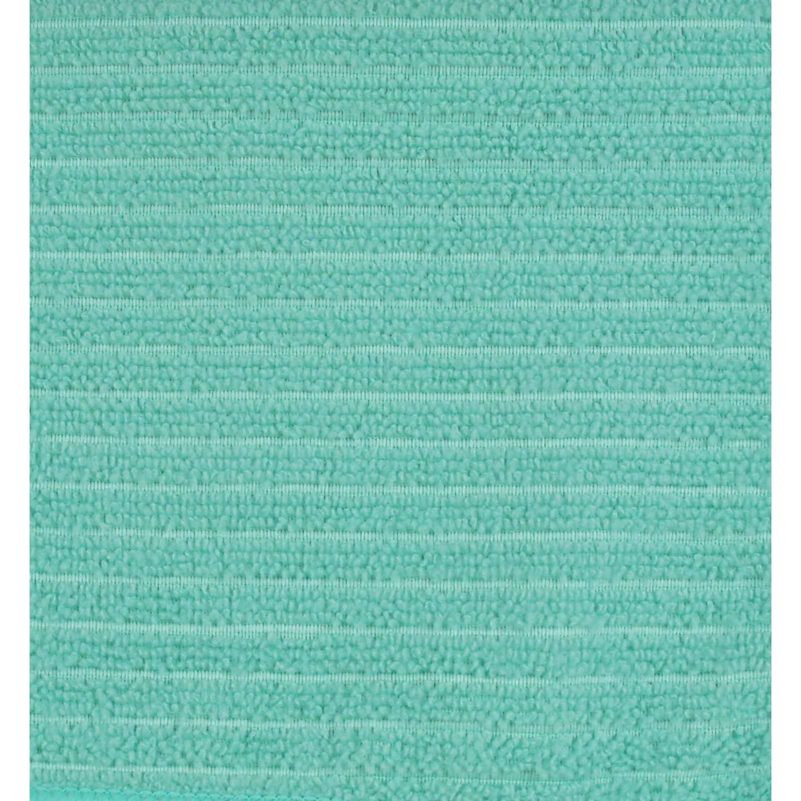 Aqua Chevron Microfiber Dishtowel, 4ct.