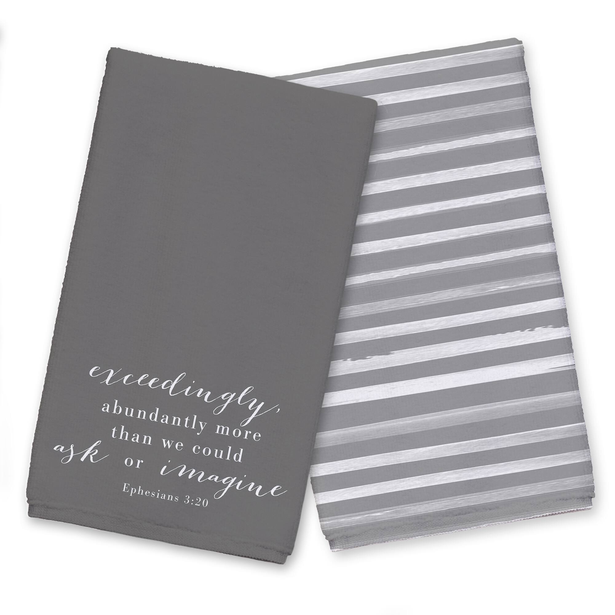 Exceedingly Abundantly More 16" x 25" Towel Set