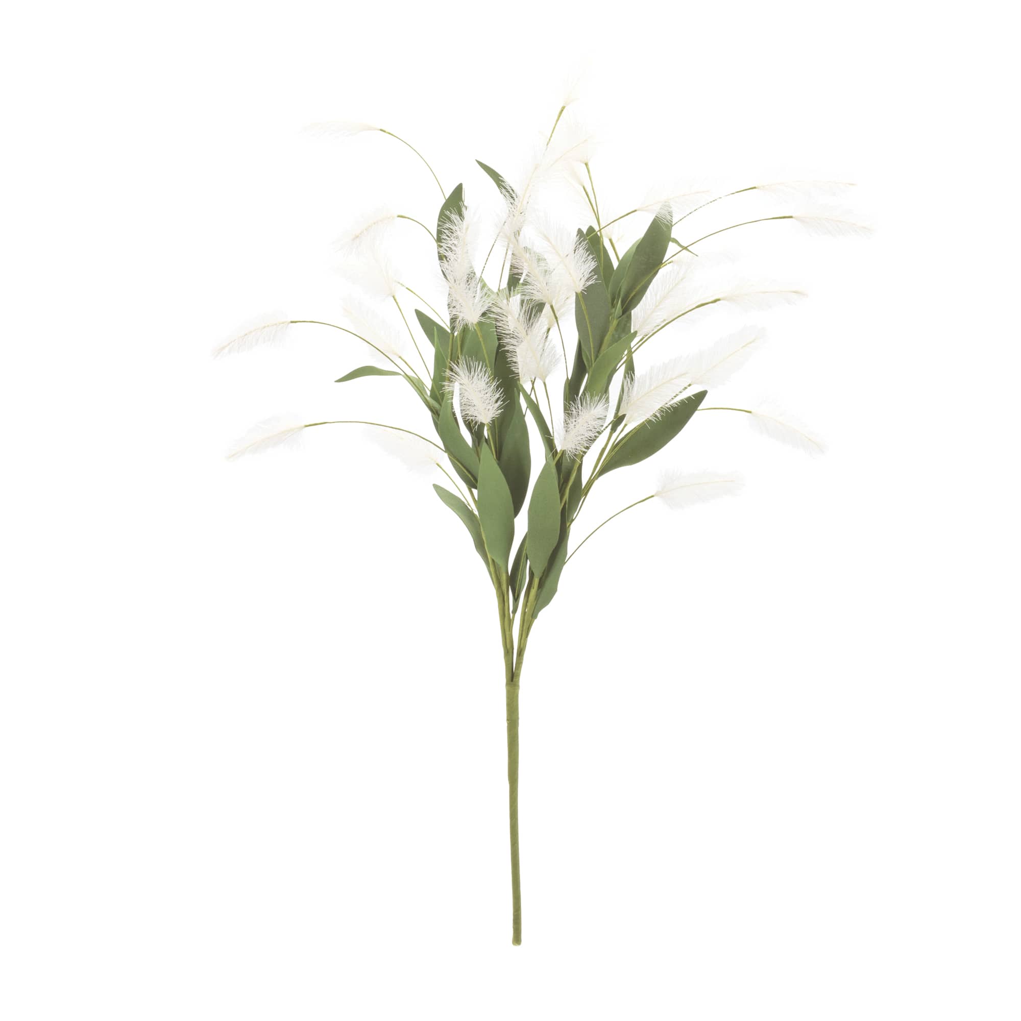22.5" White Plume Bushes, 2ct.