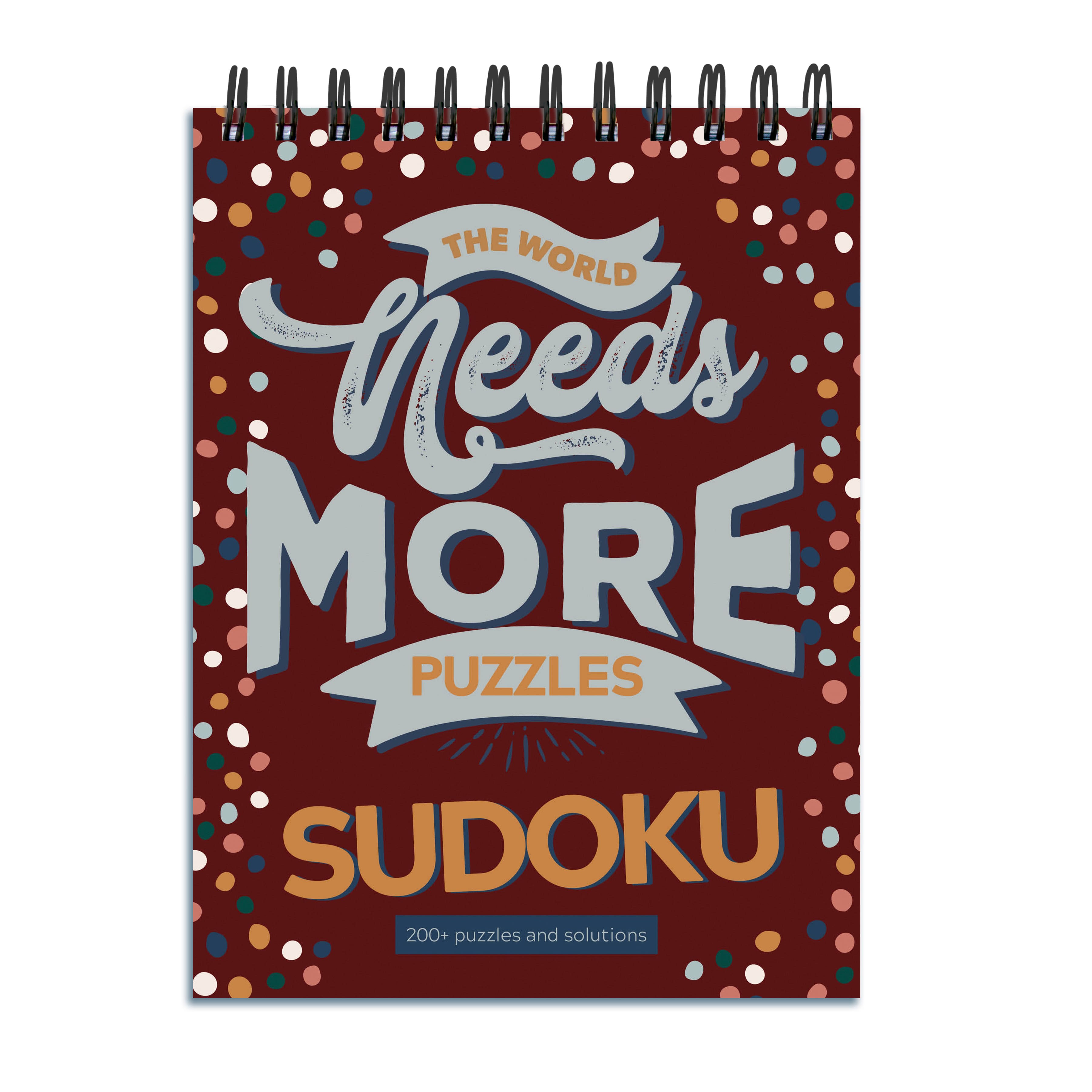 TF Publishing The World Needs More Sudoku Book Puzzle Pad
