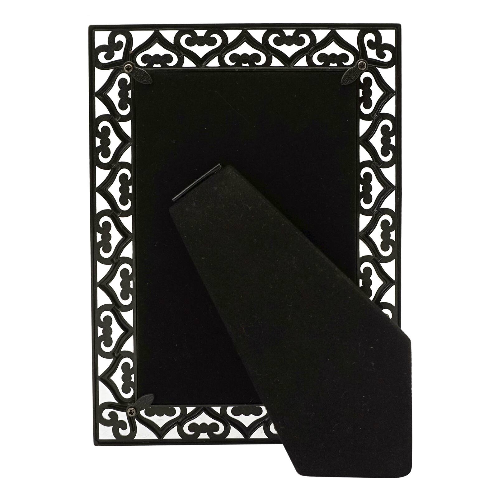 Expressions™ Pewter Hearts Jeweled Frame by Studio Décor