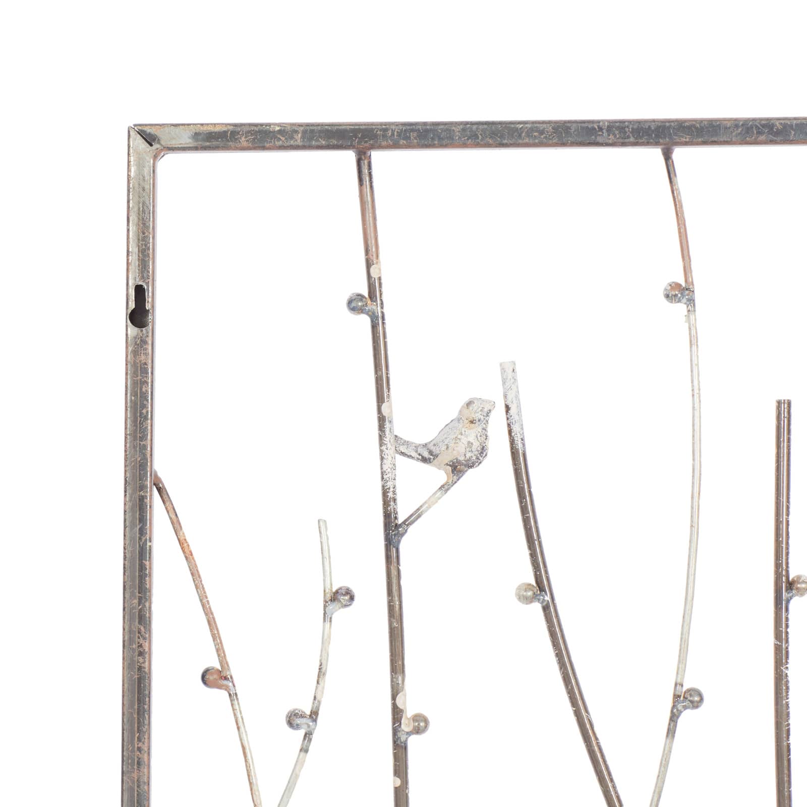 Set of 2 Black Metal Farmhouse Wall Decor, 14" x 32"