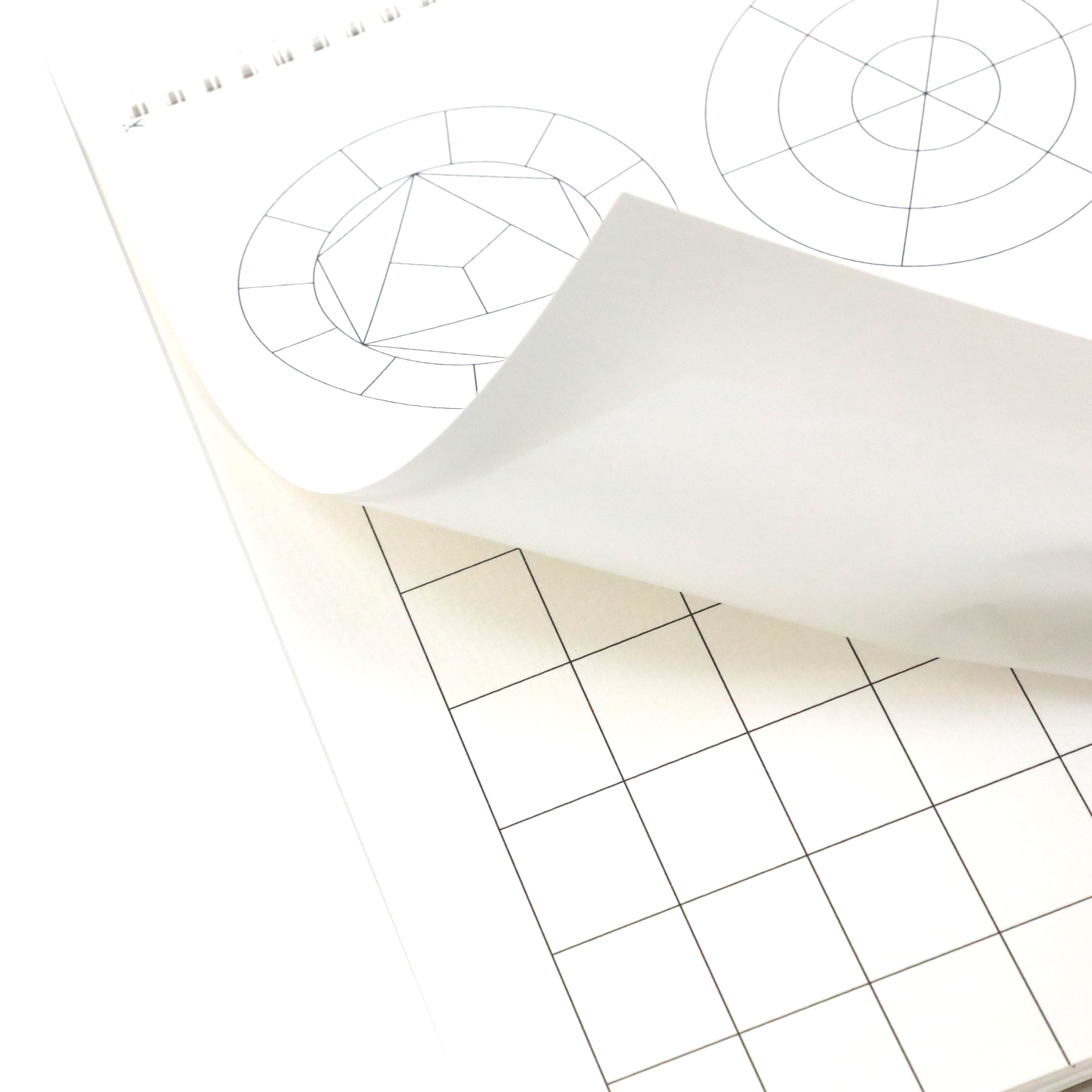 6 Pack: 9" x 12" Watercolor Sheet Color Mixing Swatch Book by Artist's Loft™