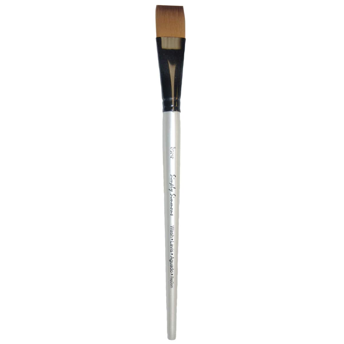 Simply Simmons Short Handle Flat Wash Brush