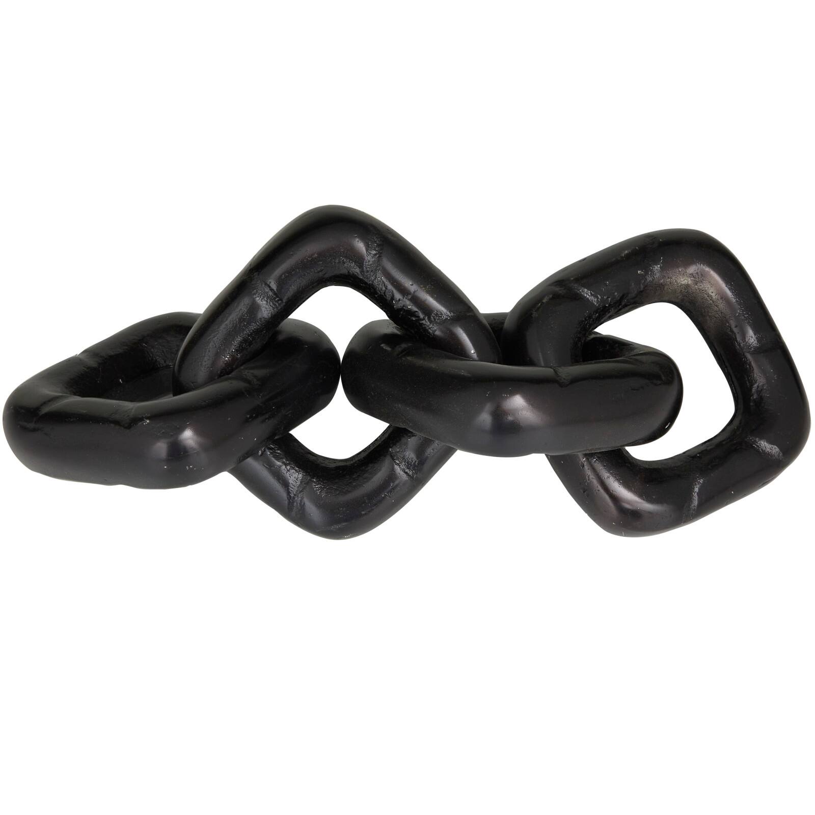14" Aluminum Chain Sculpture
