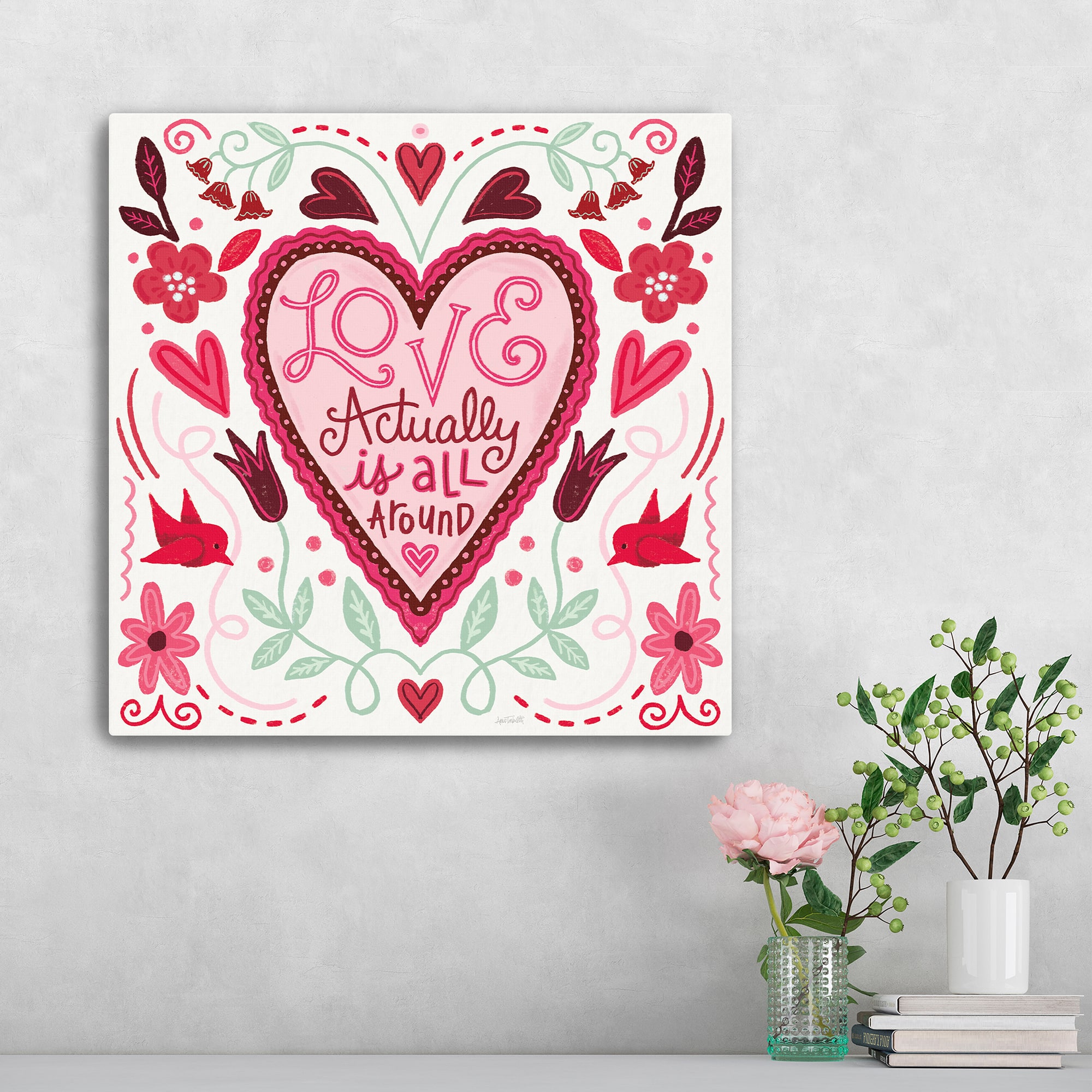 Sweet Hearts VI-B Canvas Giclée Art