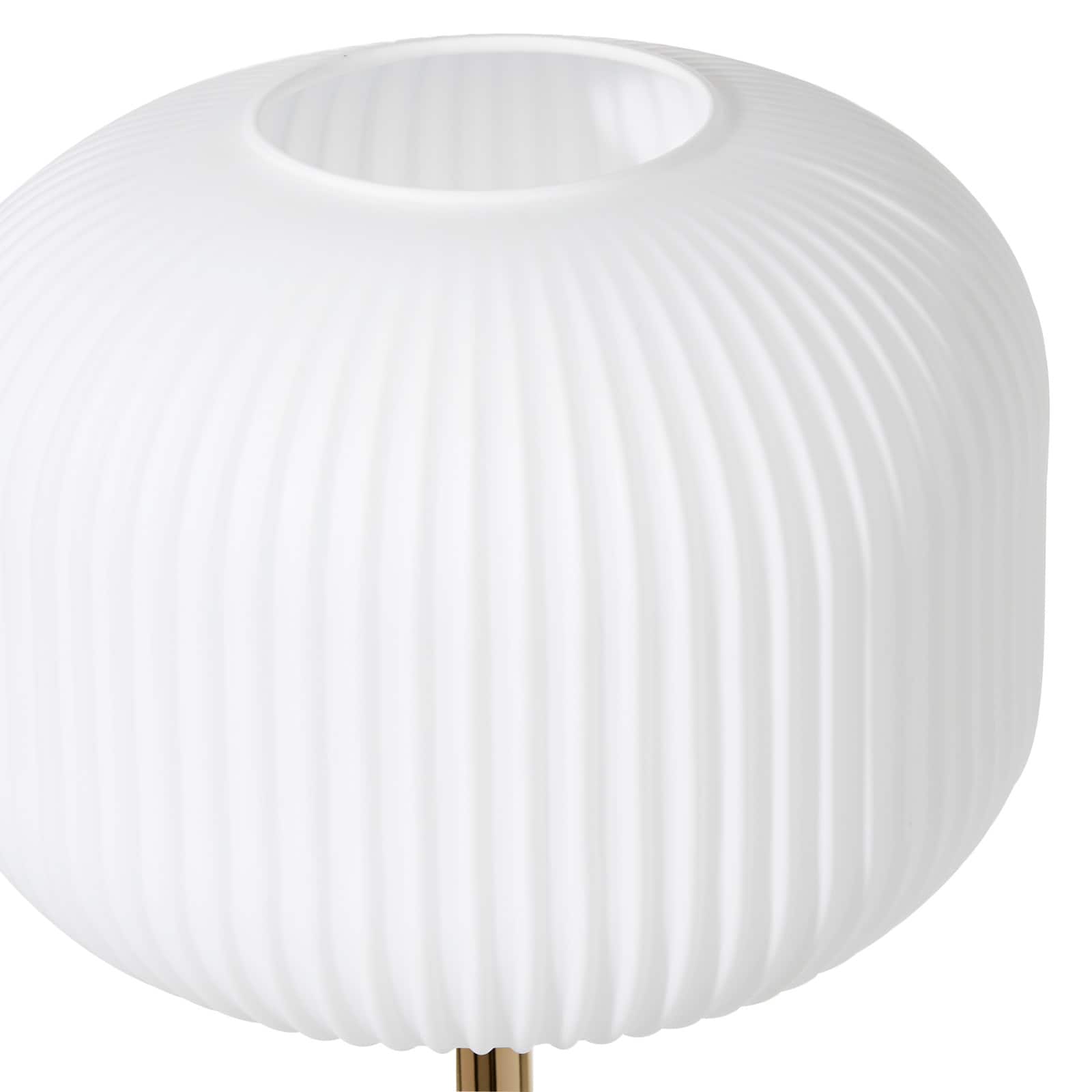 CosmoLiving by Cosmopolitan White Metal Modern Floor Lamp, 64" x 12" x 12"