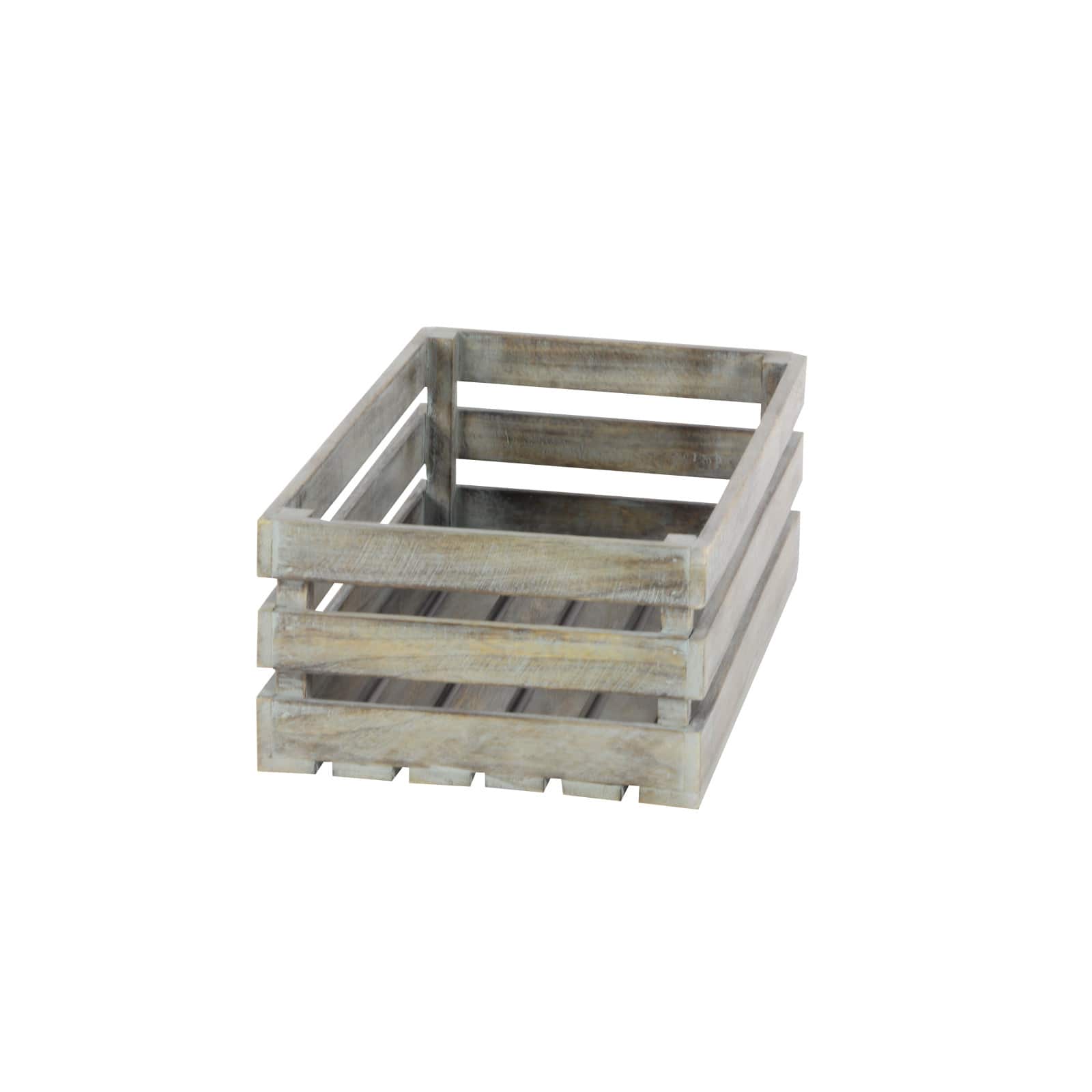 Brown Mango Wood Farmhouse Tray Set