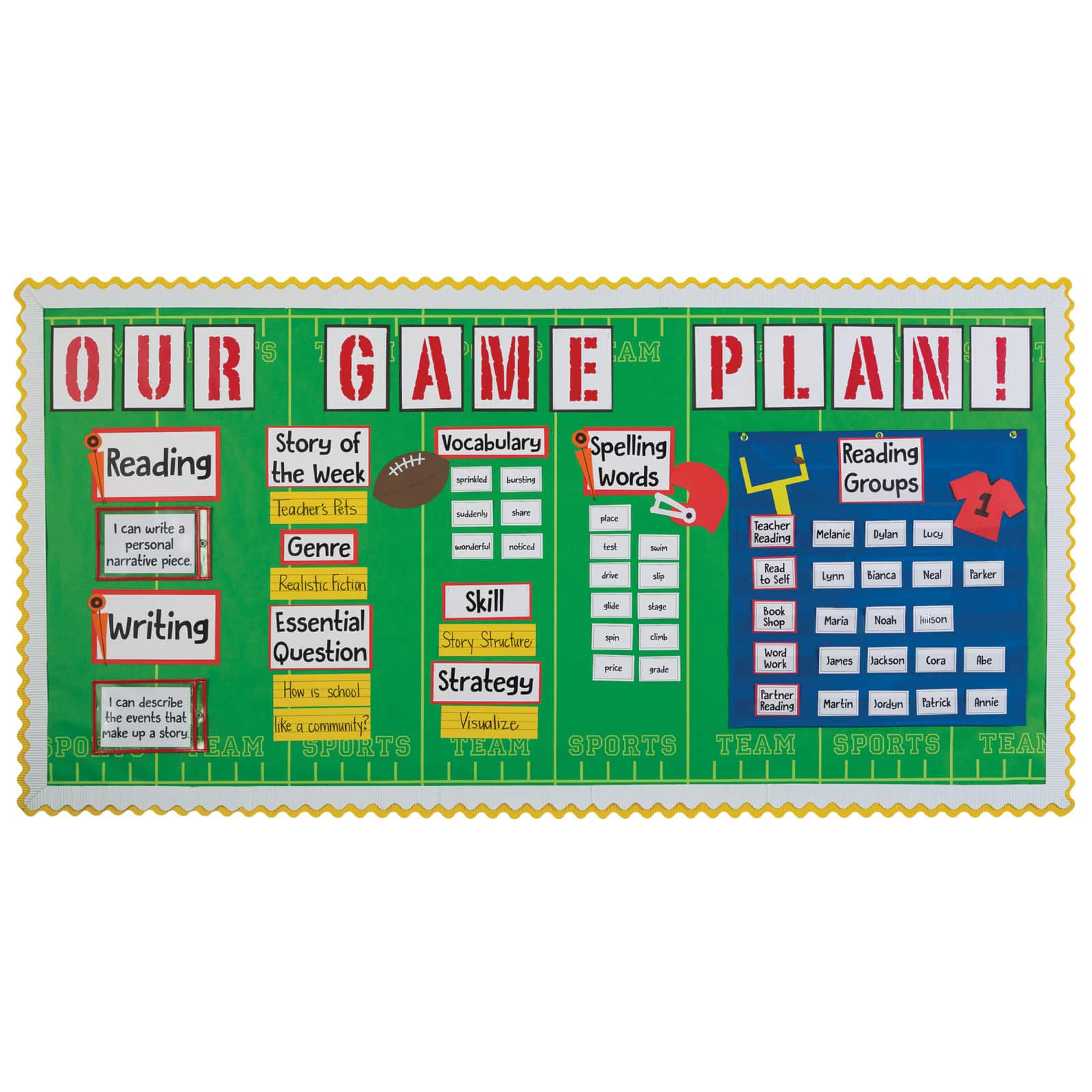 Pacon® 9" x 12" Assorted Neon Dry Erase Pockets, 2 Packs of 10