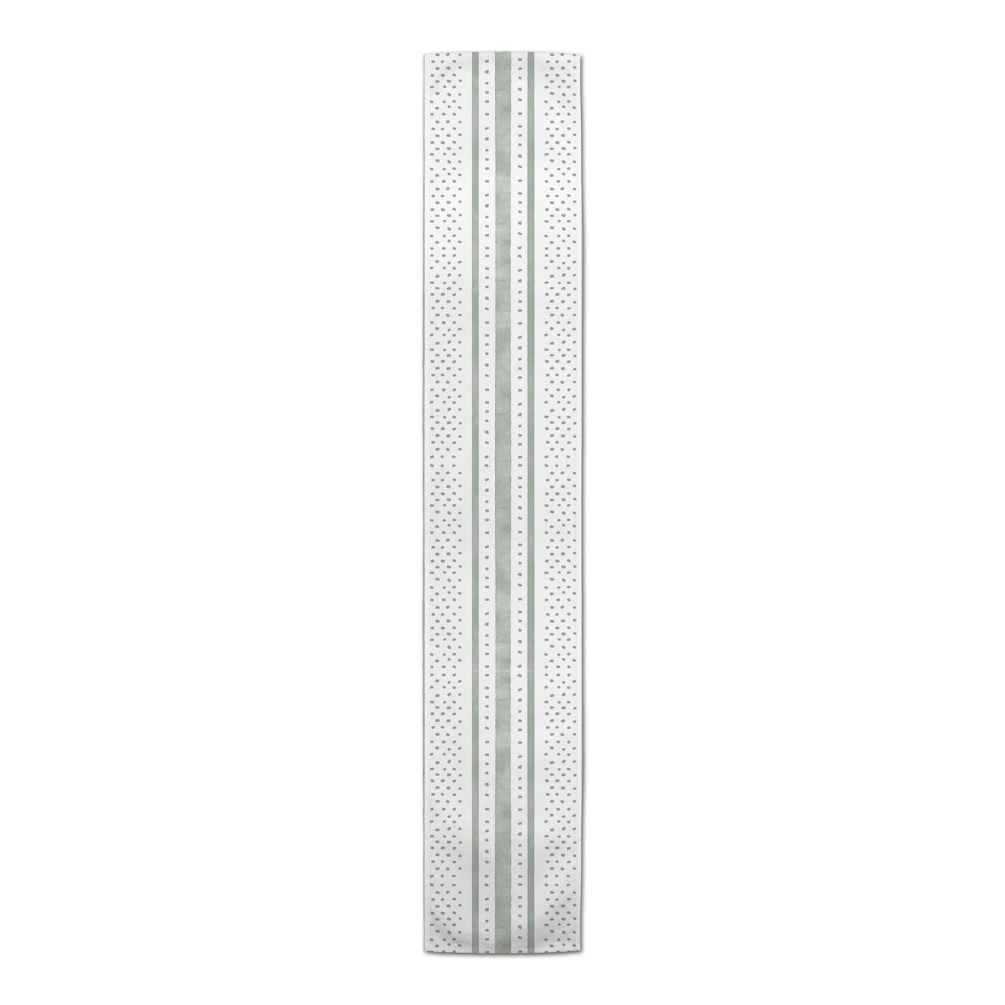 Polka Dot Stripes Indoor/Outdoor Table Runner