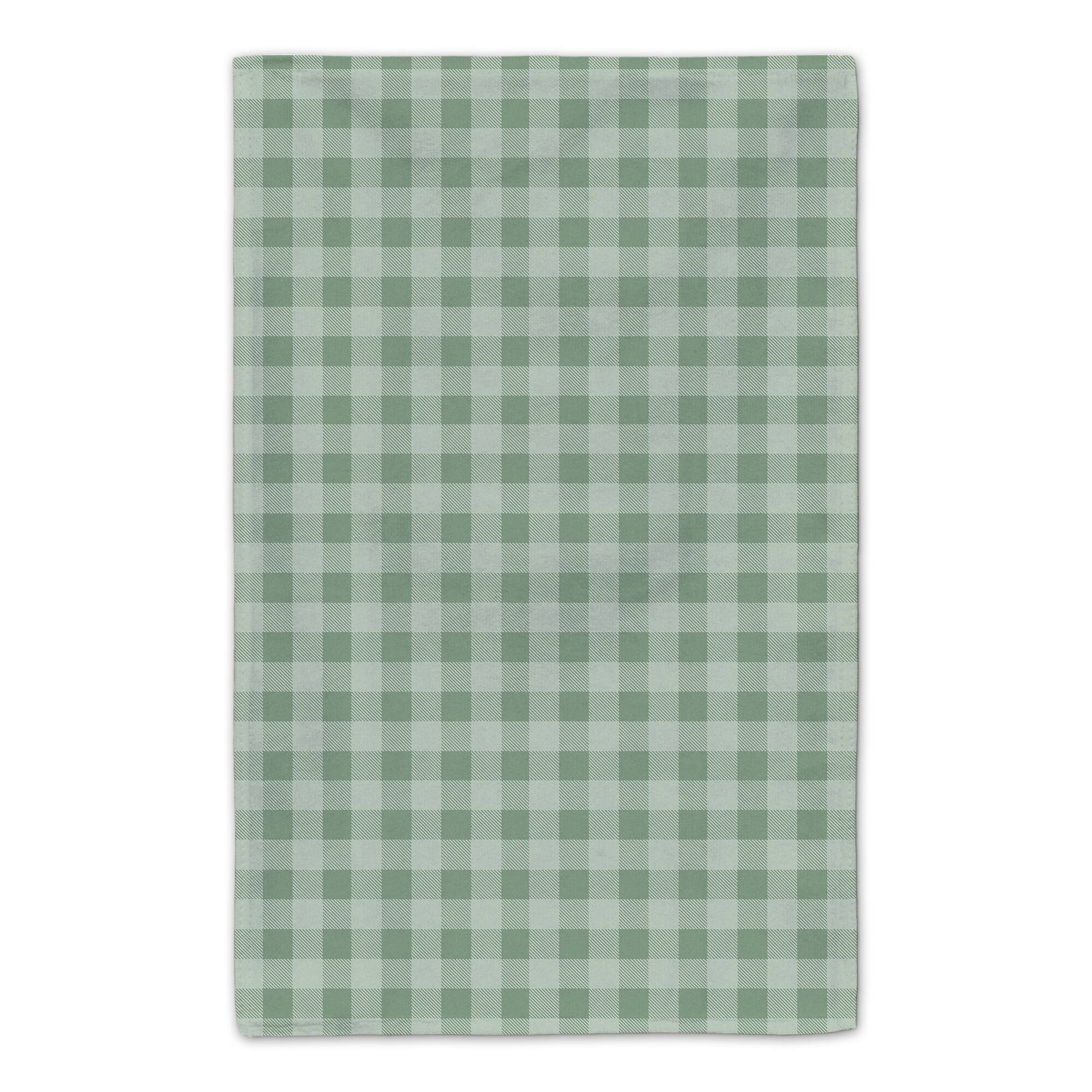 Ho Ho Ho Santa Check Tea Towel Set
