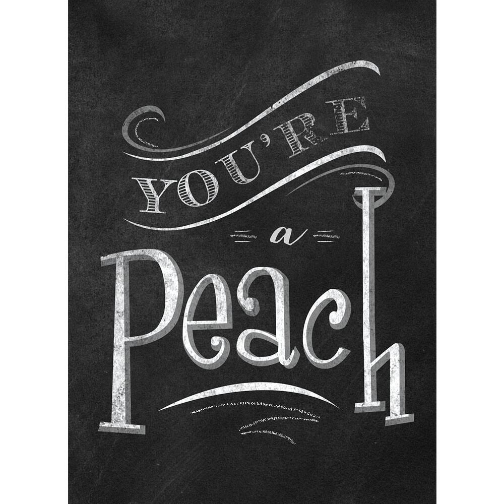 JAM Paper Brushed Chalkboard Design Blank Thank You Cards Set, 36ct.