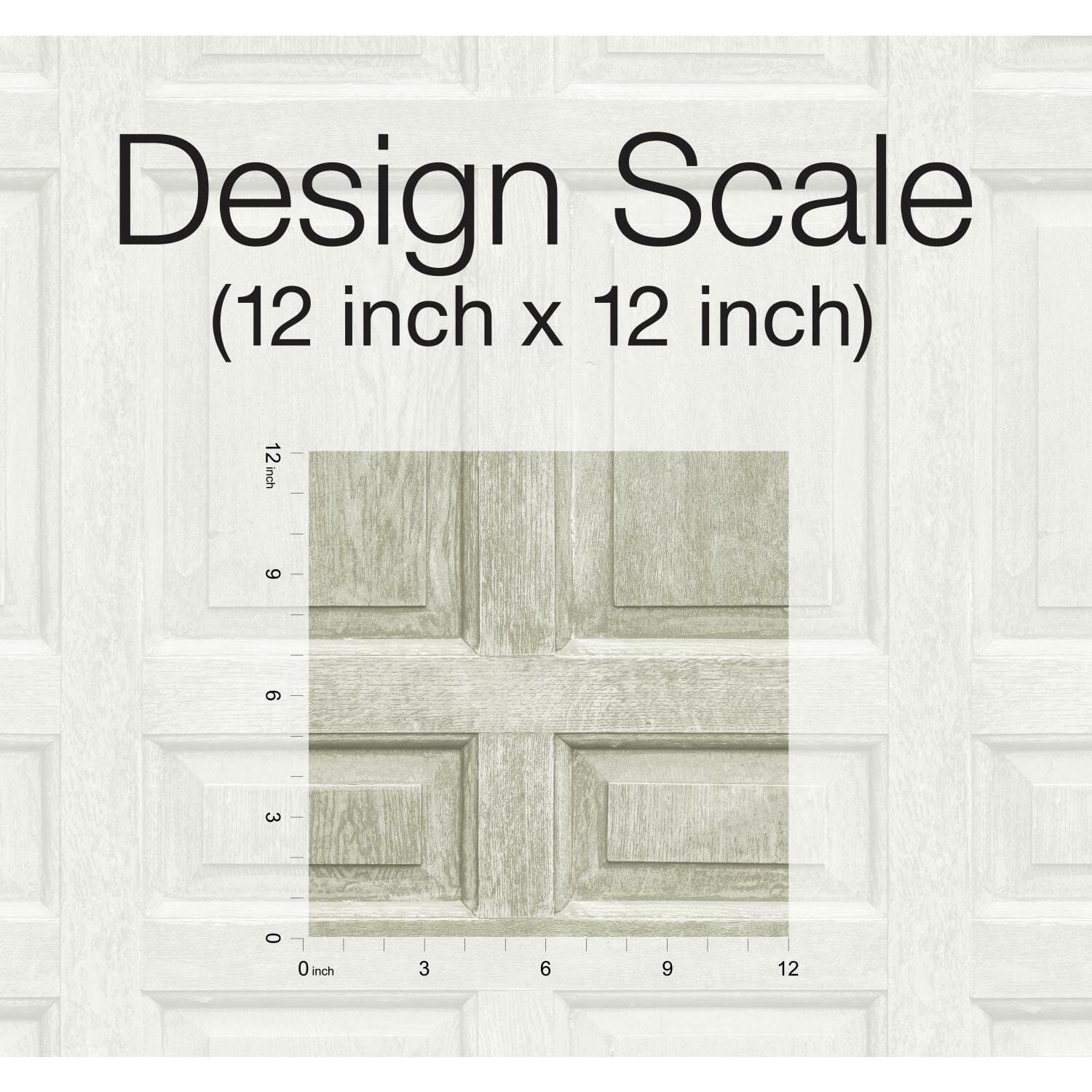 Roommates Beveled Wood Paneling Peel & Stick Wallpaper