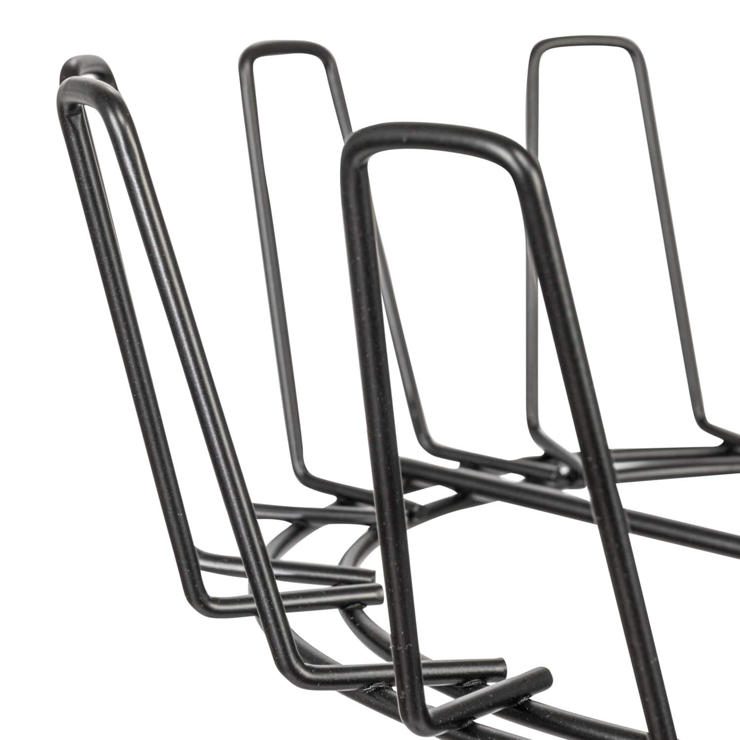 Household Essentials 4.5ft. Matte Black 3-Tier Boot Storage Tree