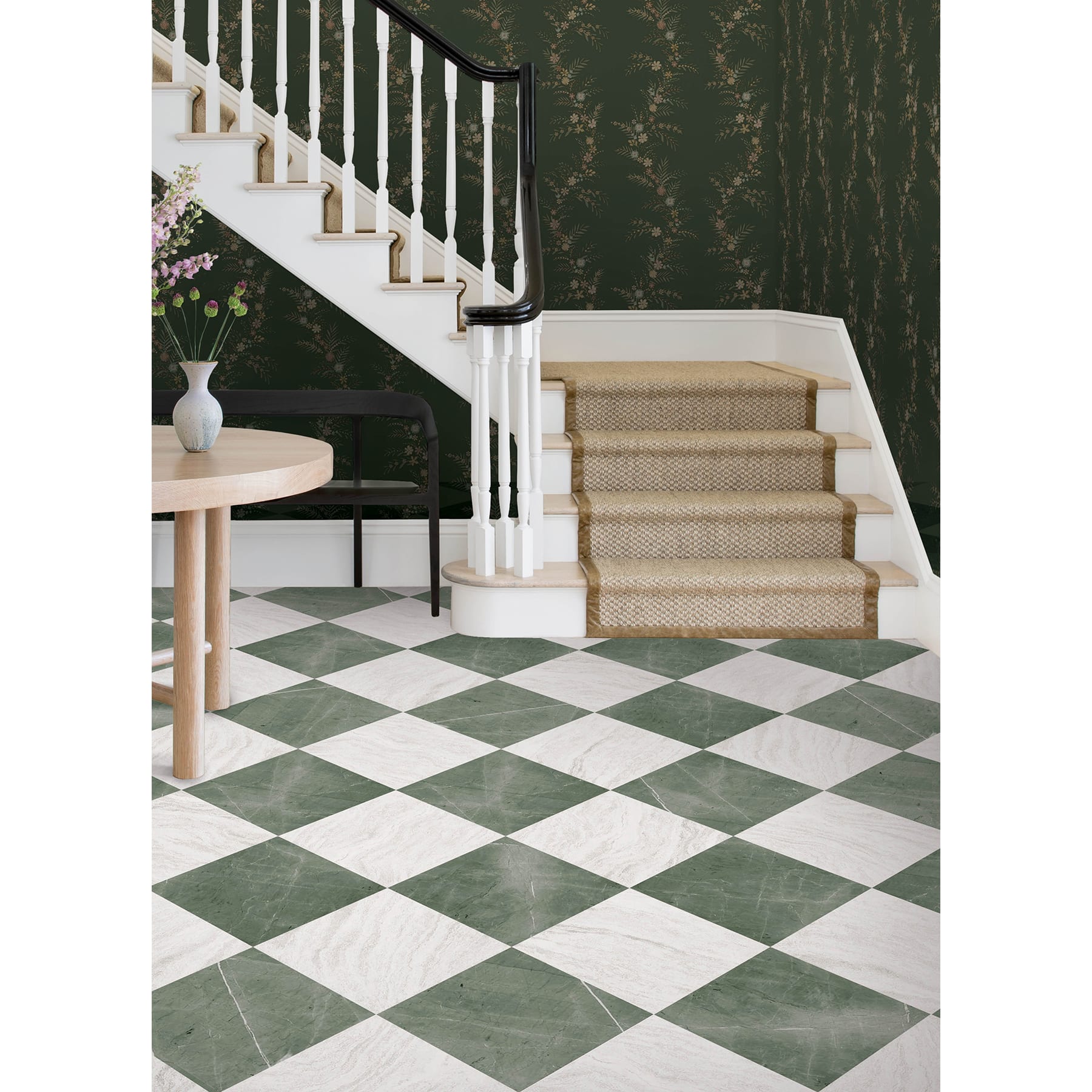 Chris Loves Julia Bonneville Peel & Stick Floor Tiles