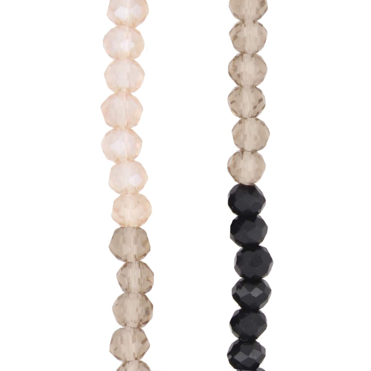 3.5mm Ombre AB Glass Faceted Round Beads, 100ct. by Bead Landing™