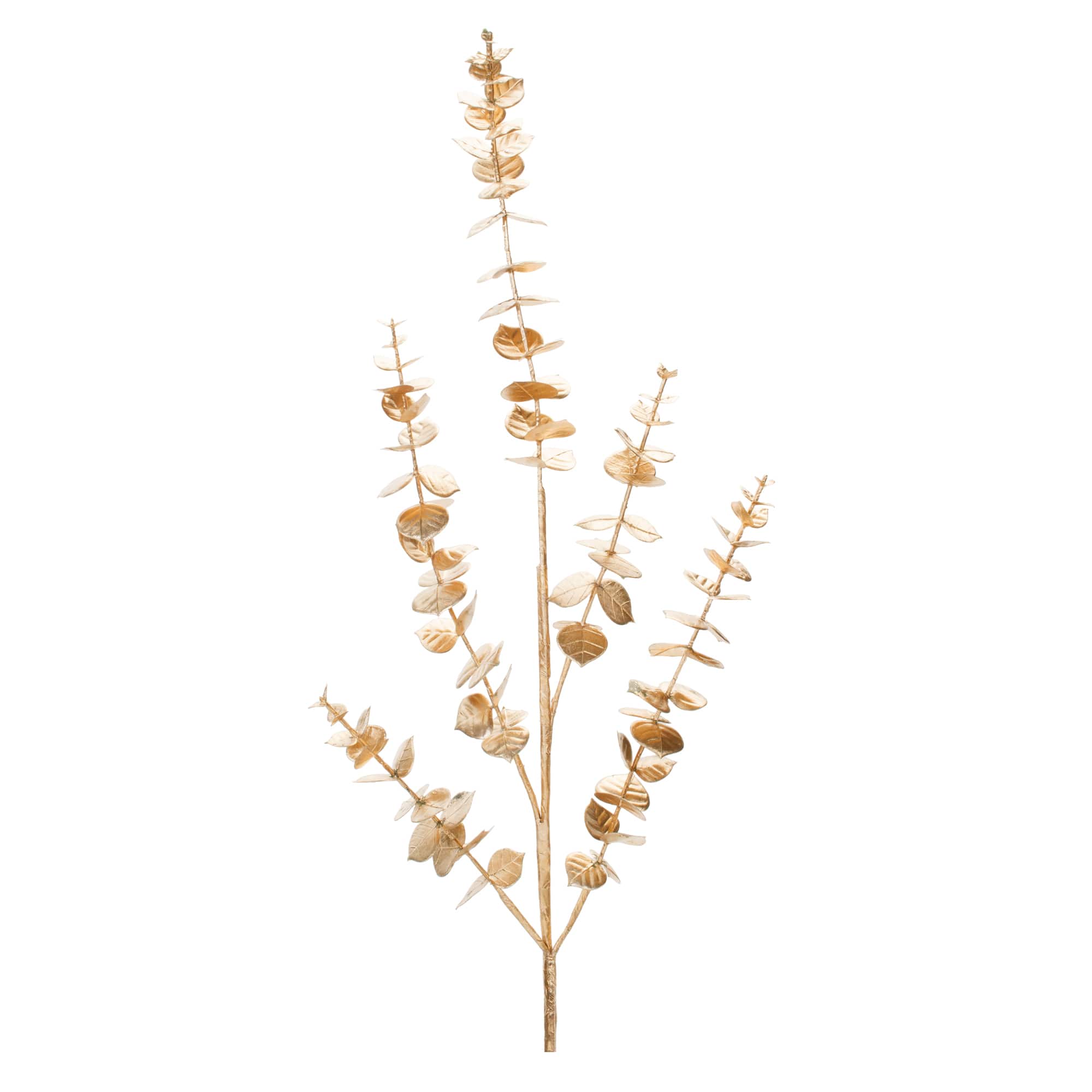 3ft. Metallic Eucalyptus Leaf Spray, 2ct.