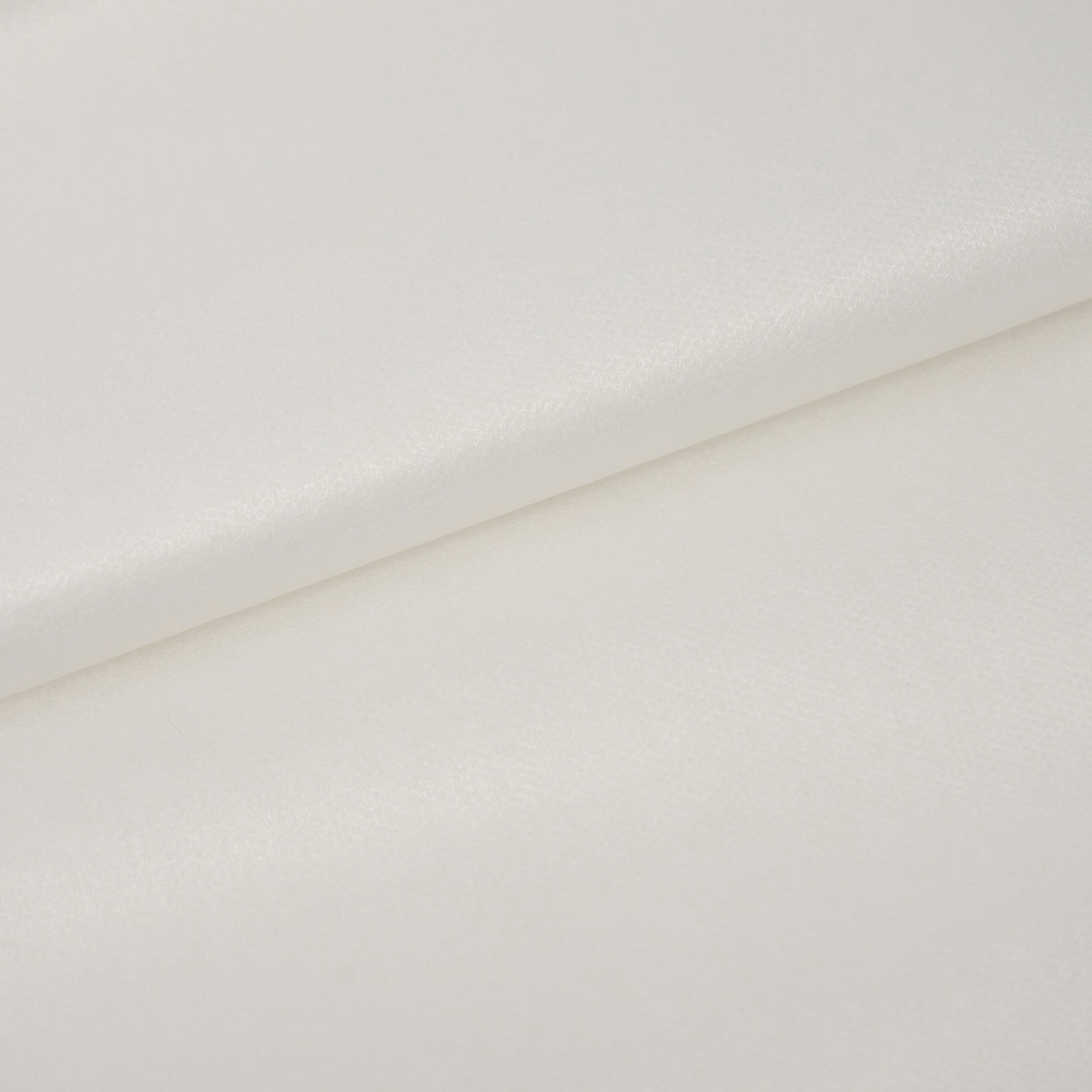 Roc-Lon White Sheer Weight Interfacing Polyester Fabric