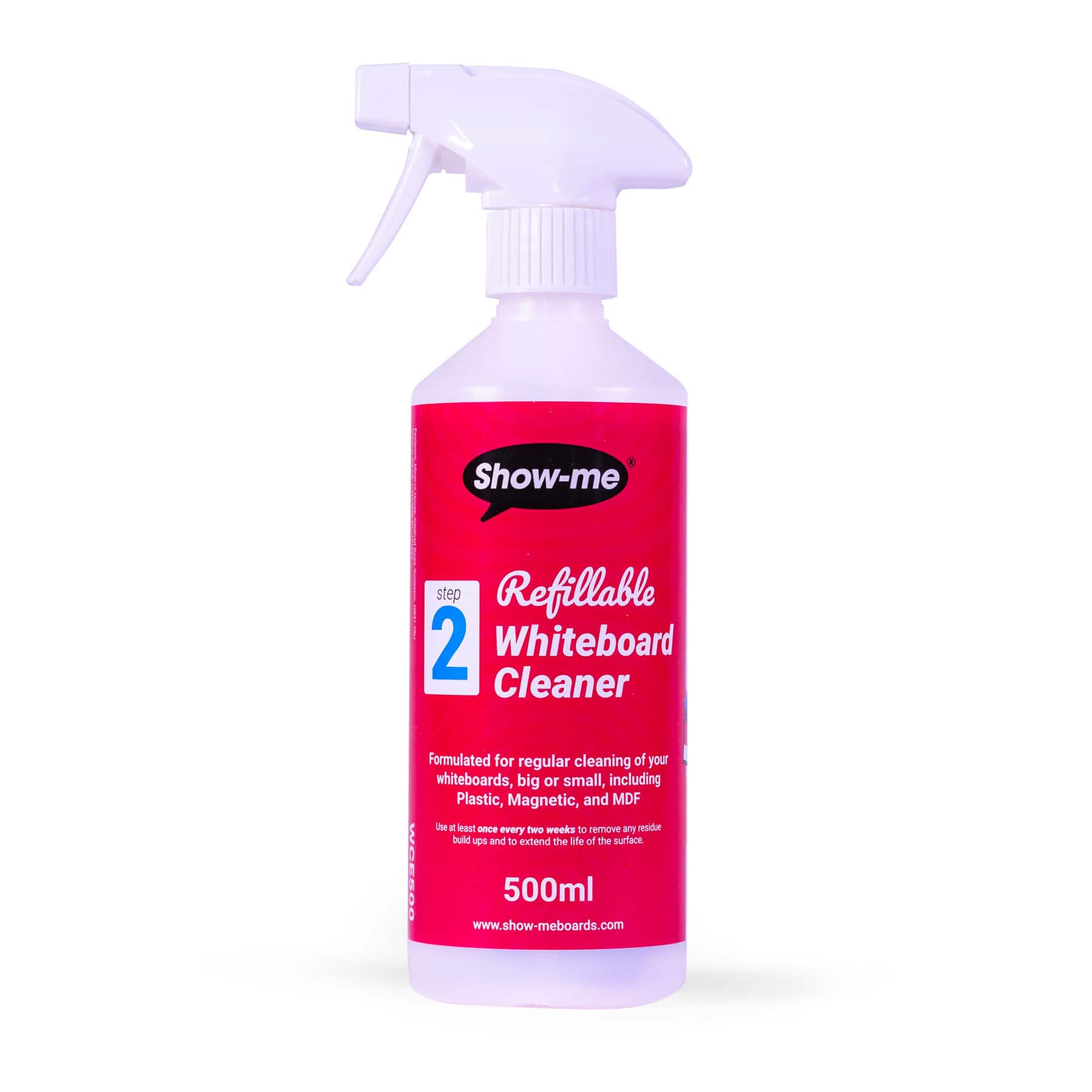 Show-me® 16.9 fl. oz. Refillable Dry Erase Board Cleaner, 6ct.