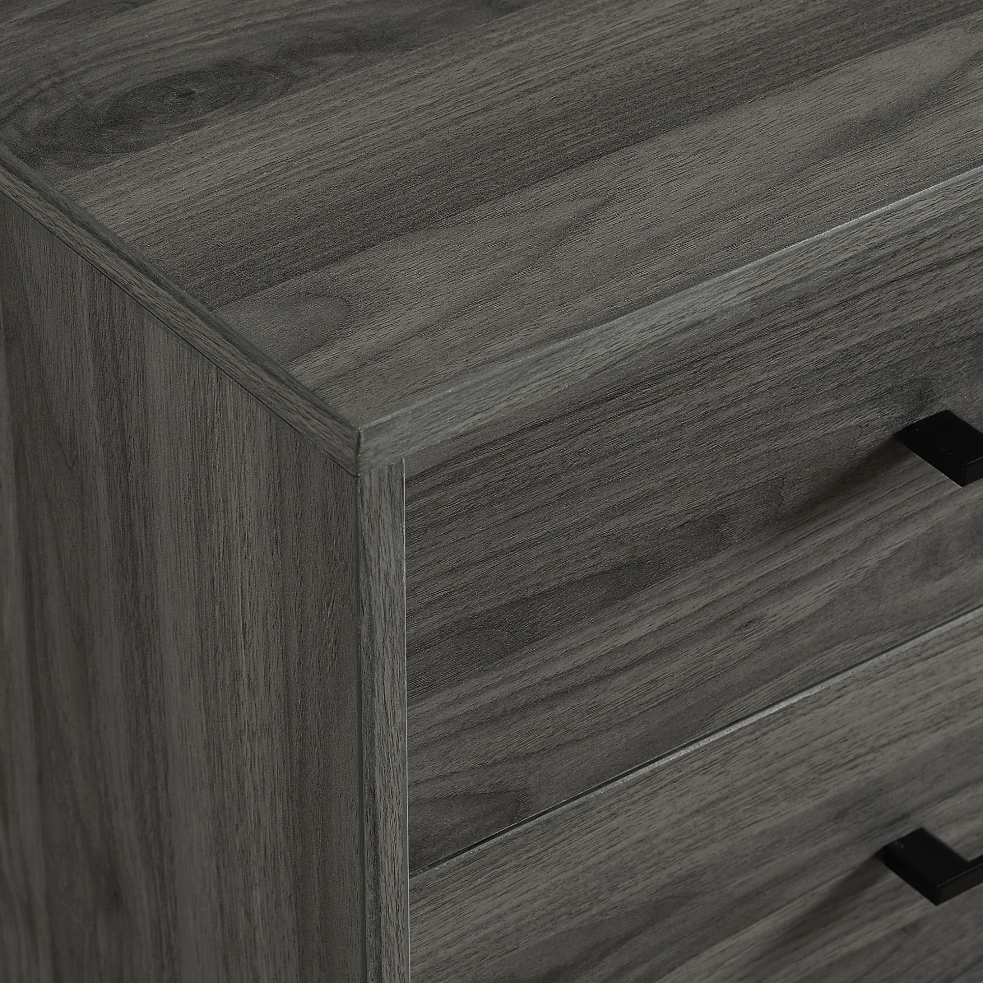 Walker Edison Slate Gray Modern Side Table