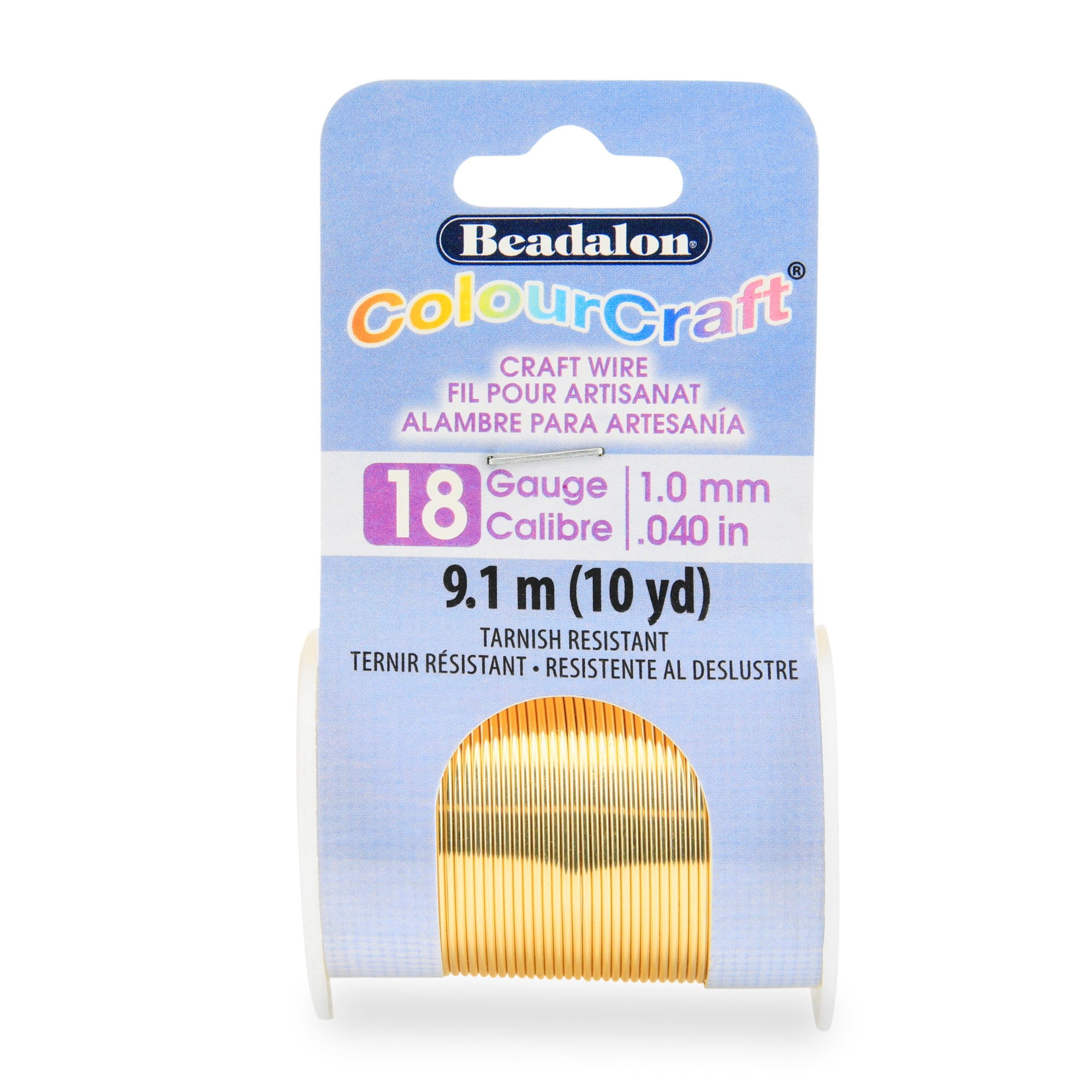Beadalon® ColourCraft® Wire, 18 gauge