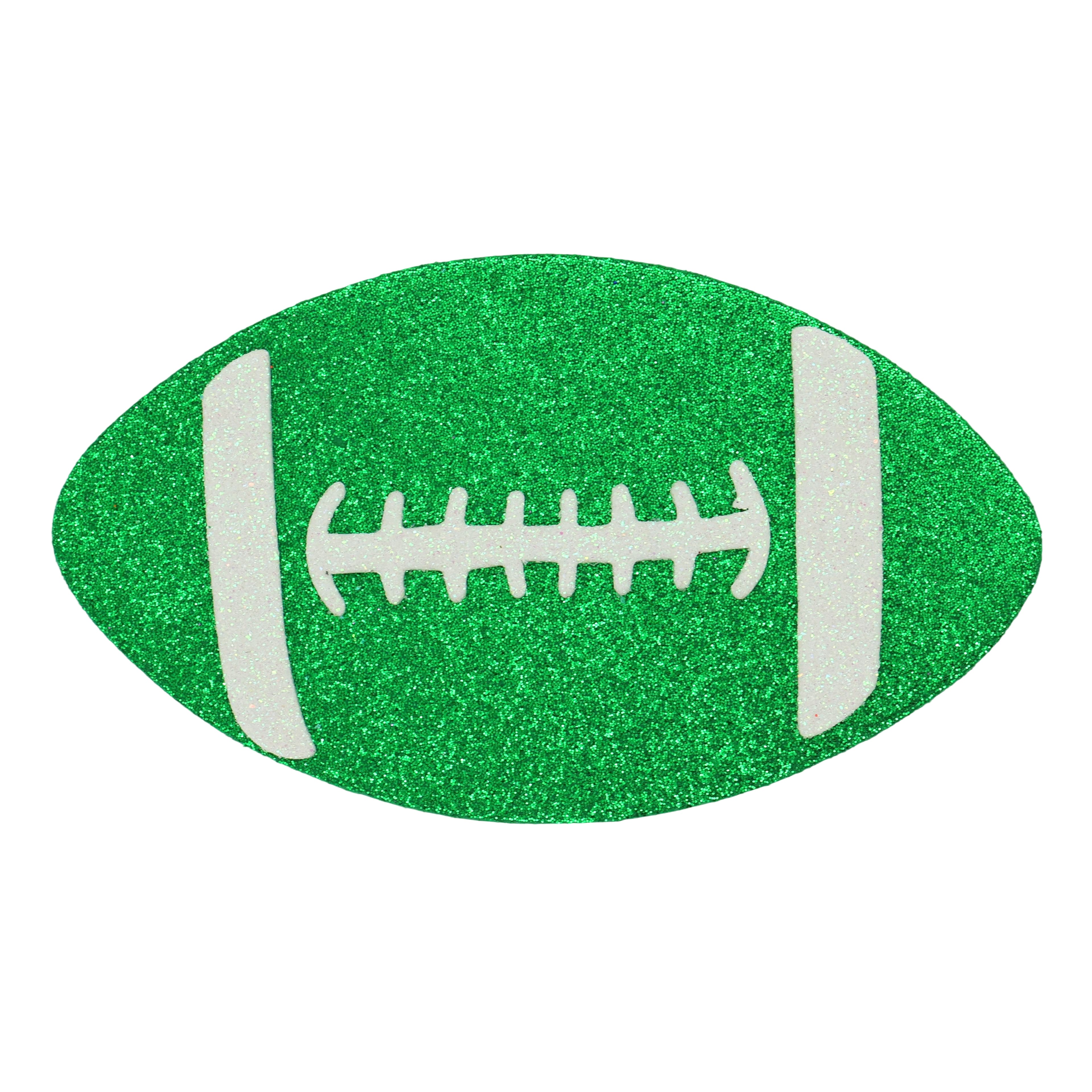 Glitter Football Foam Sticker by Celebrate It