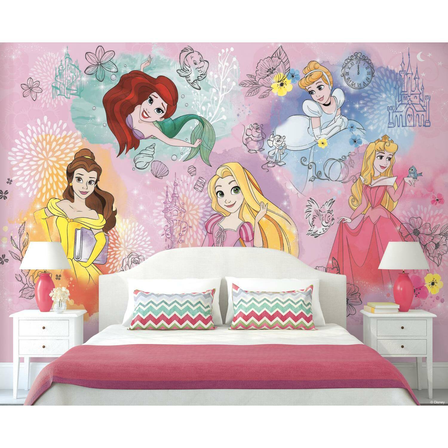 RoomMates Disney Princess Peel & Stick Mural