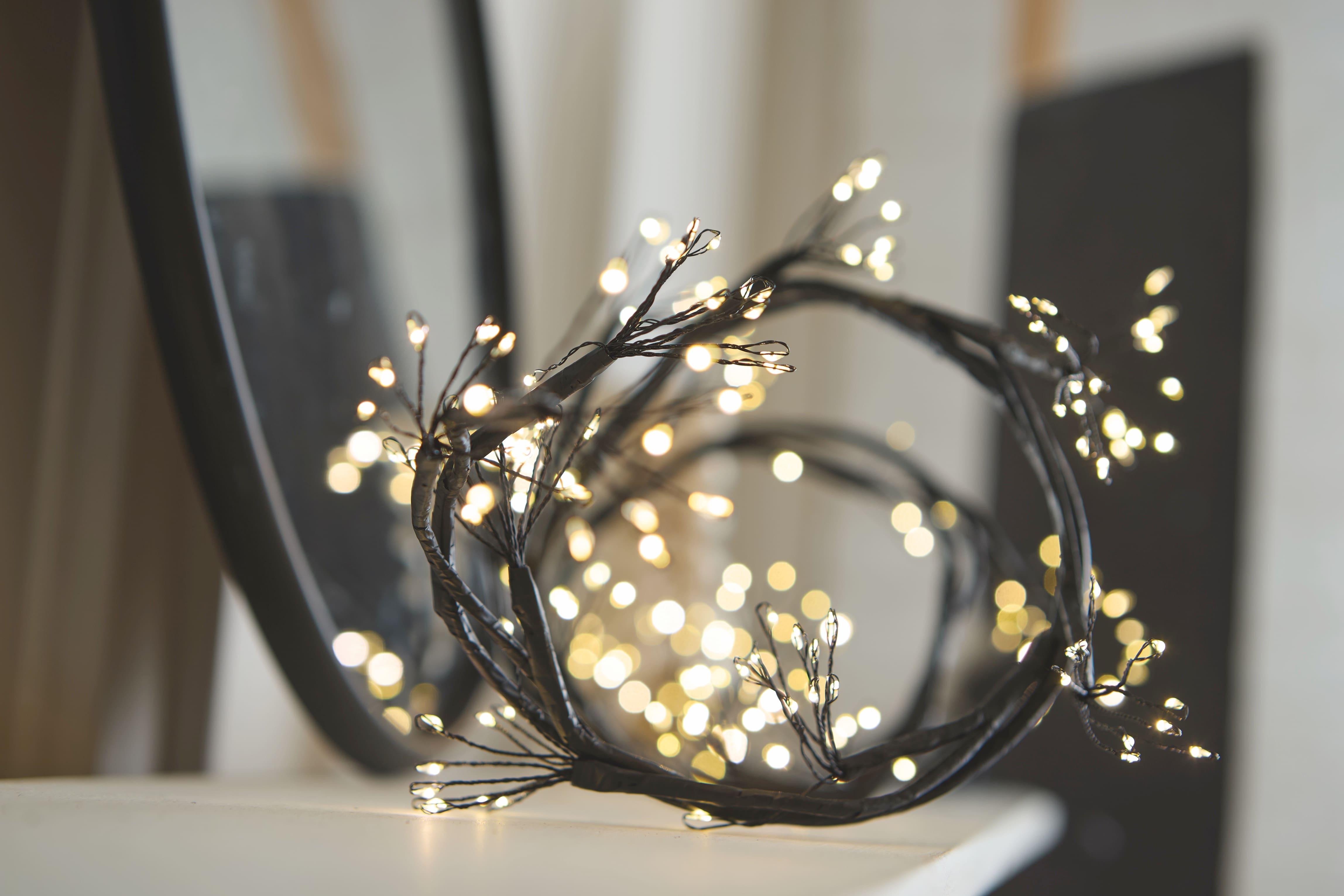 4.2ft. Warm White Starburst LED Garland String Lights by Ashland®