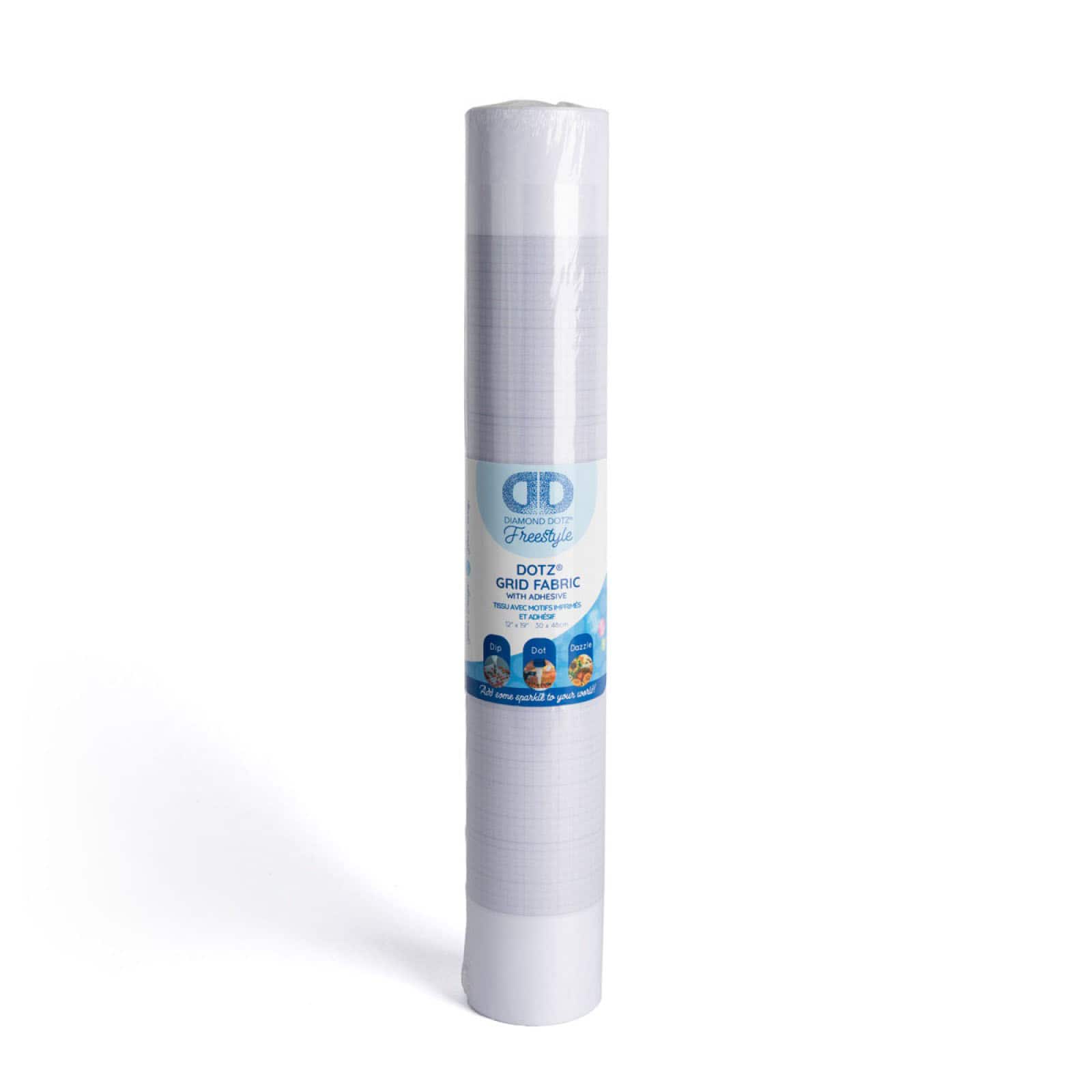 Diamond Dotz® 19" Fabric with Adhesive Roll