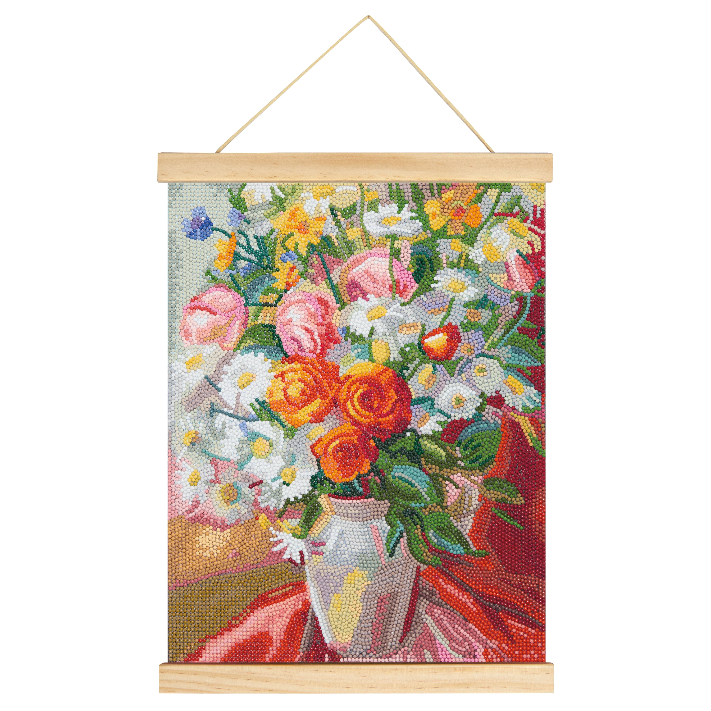 11" x 14" Flower Vase Diamond Art Kit by Make Market®