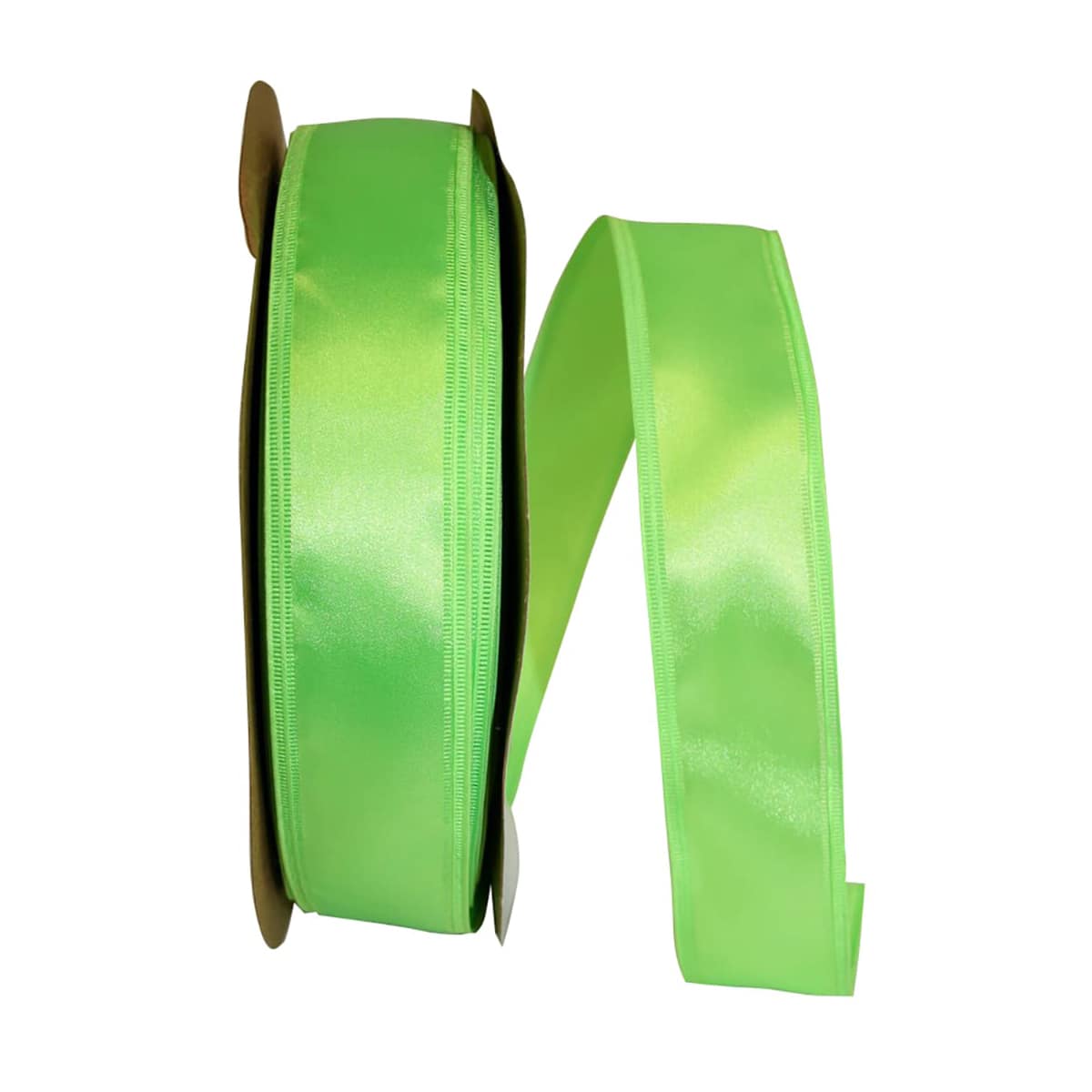 JAM Paper 1.5" x 100yd. Dyna Satin EZ Wired Ribbon