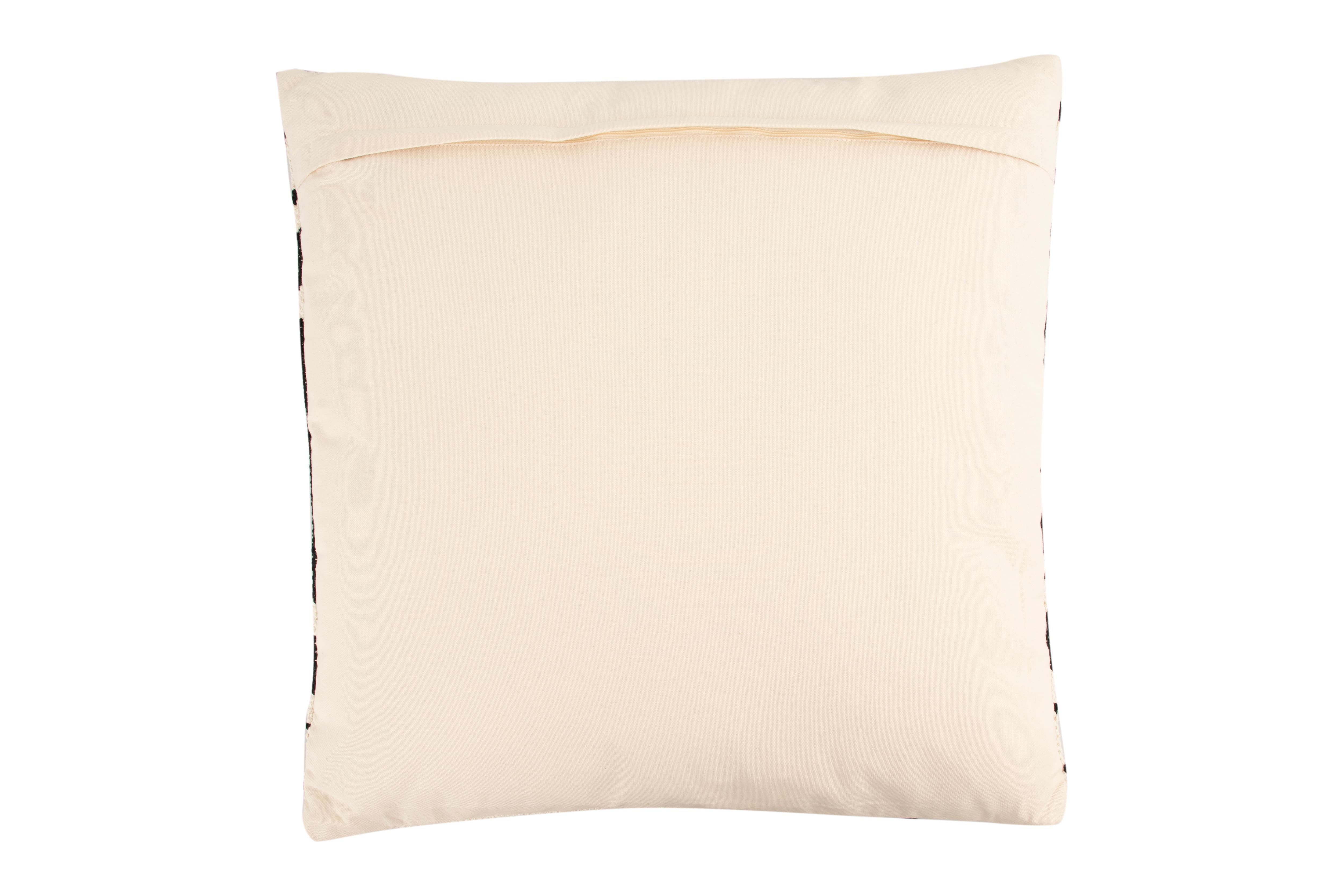Hello Honey® Black & Natural Cotton Kilim Pillow